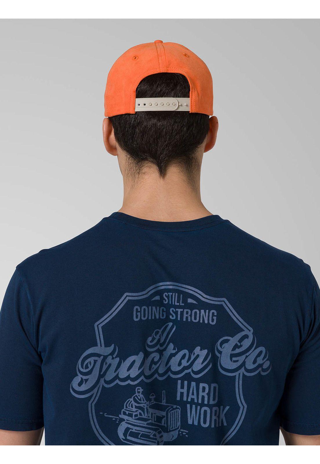Jockey 6 Panel Logo Naranja-4