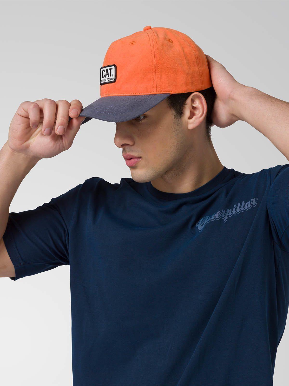 Jockey 6 Panel Logo Naranja-2