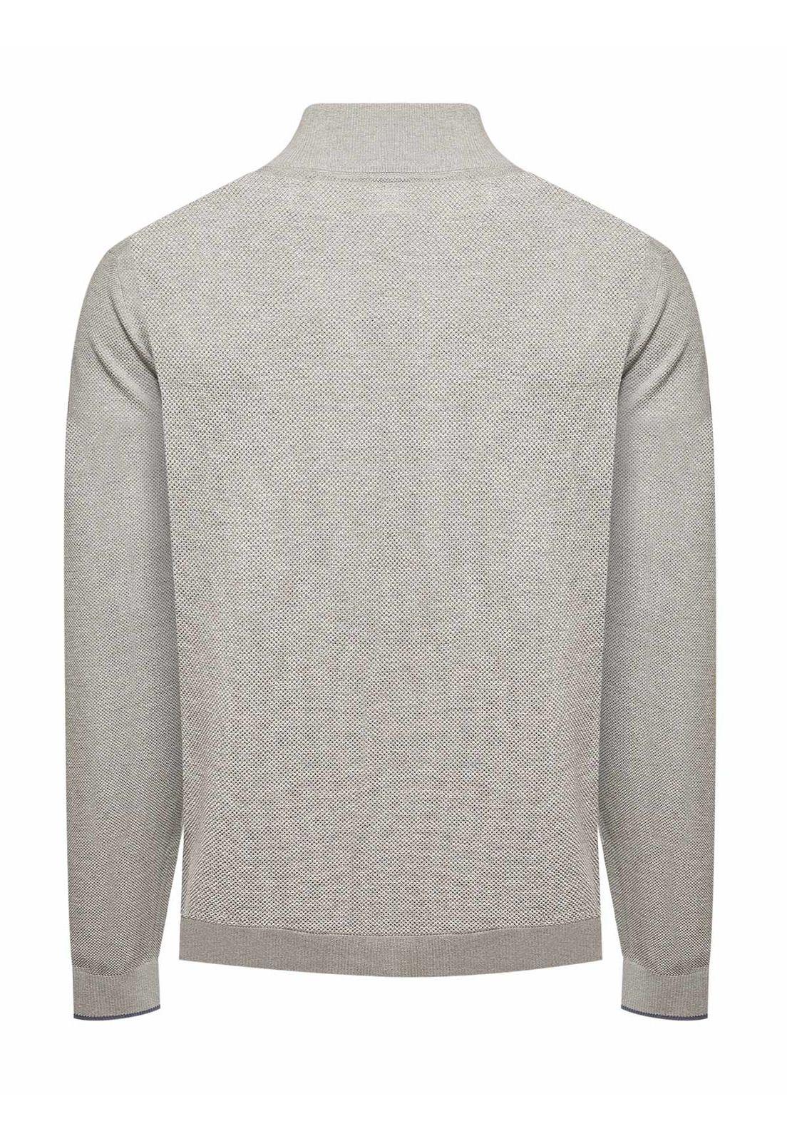 Sweater Algodón Org Hombre Bilbaofull Gris-1