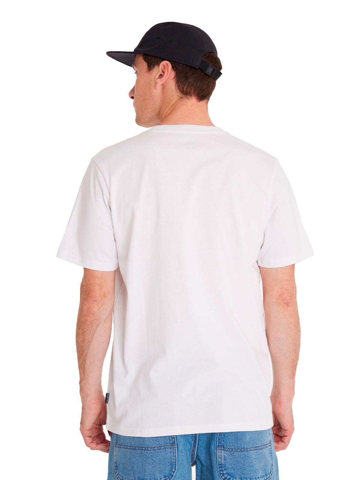 Polera manga corta Hombre Short S Blanco-4