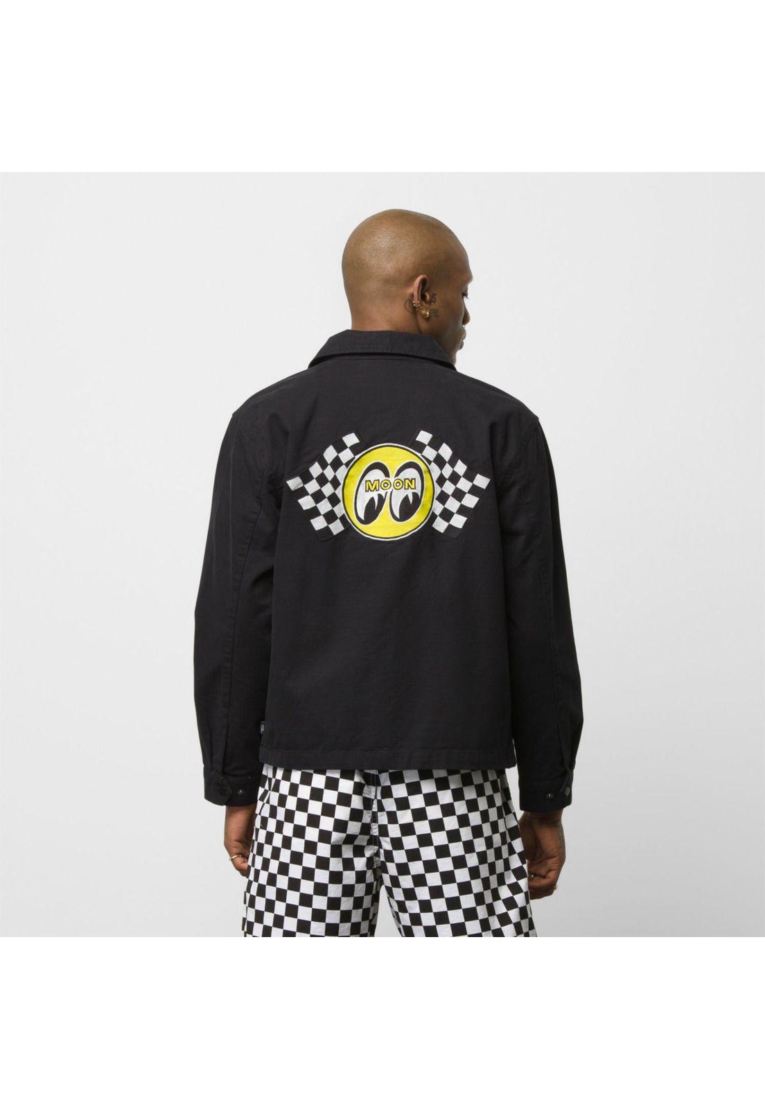 Chaqueta Mooneyes Jacket Negro Hombre-1