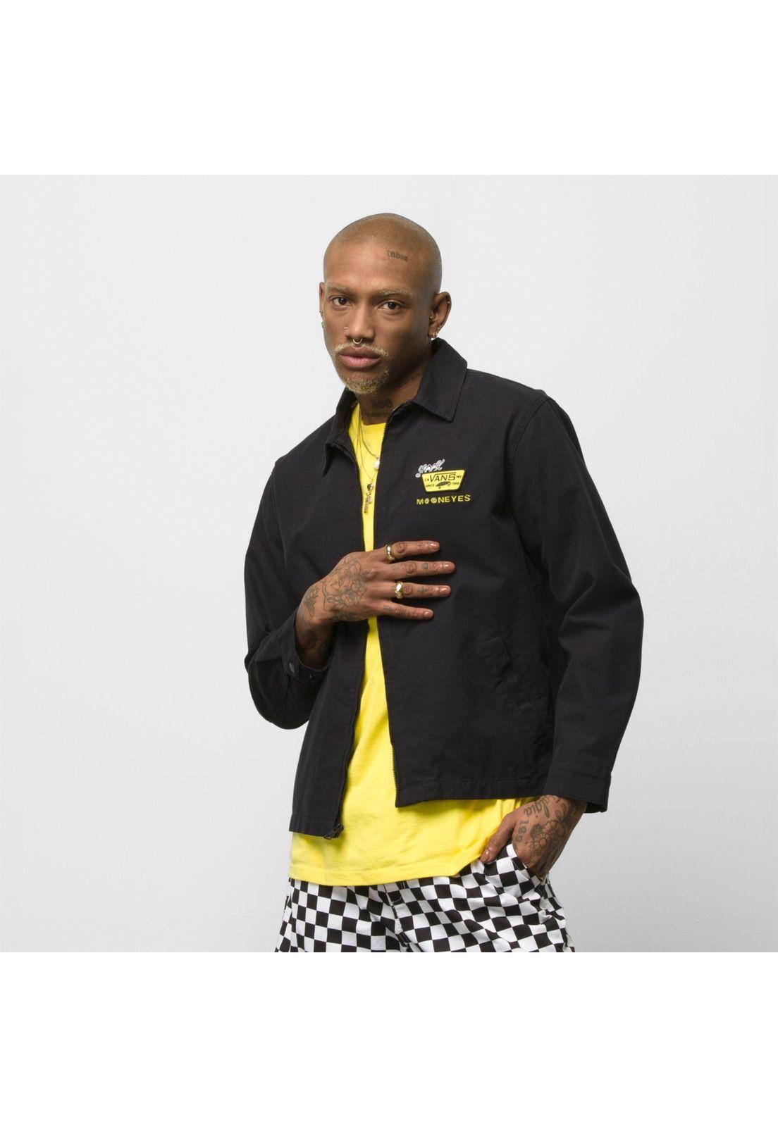 Chaqueta Mooneyes Jacket Negro Hombre-3