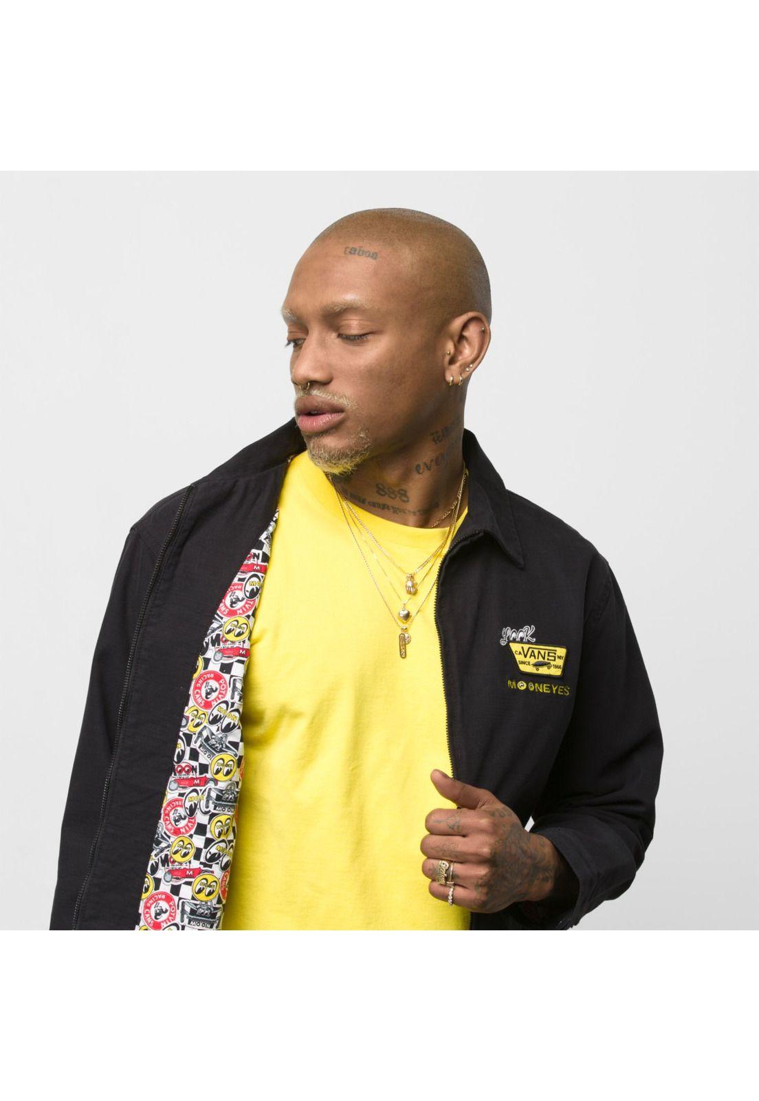 Chaqueta Mooneyes Jacket Negro Hombre-4