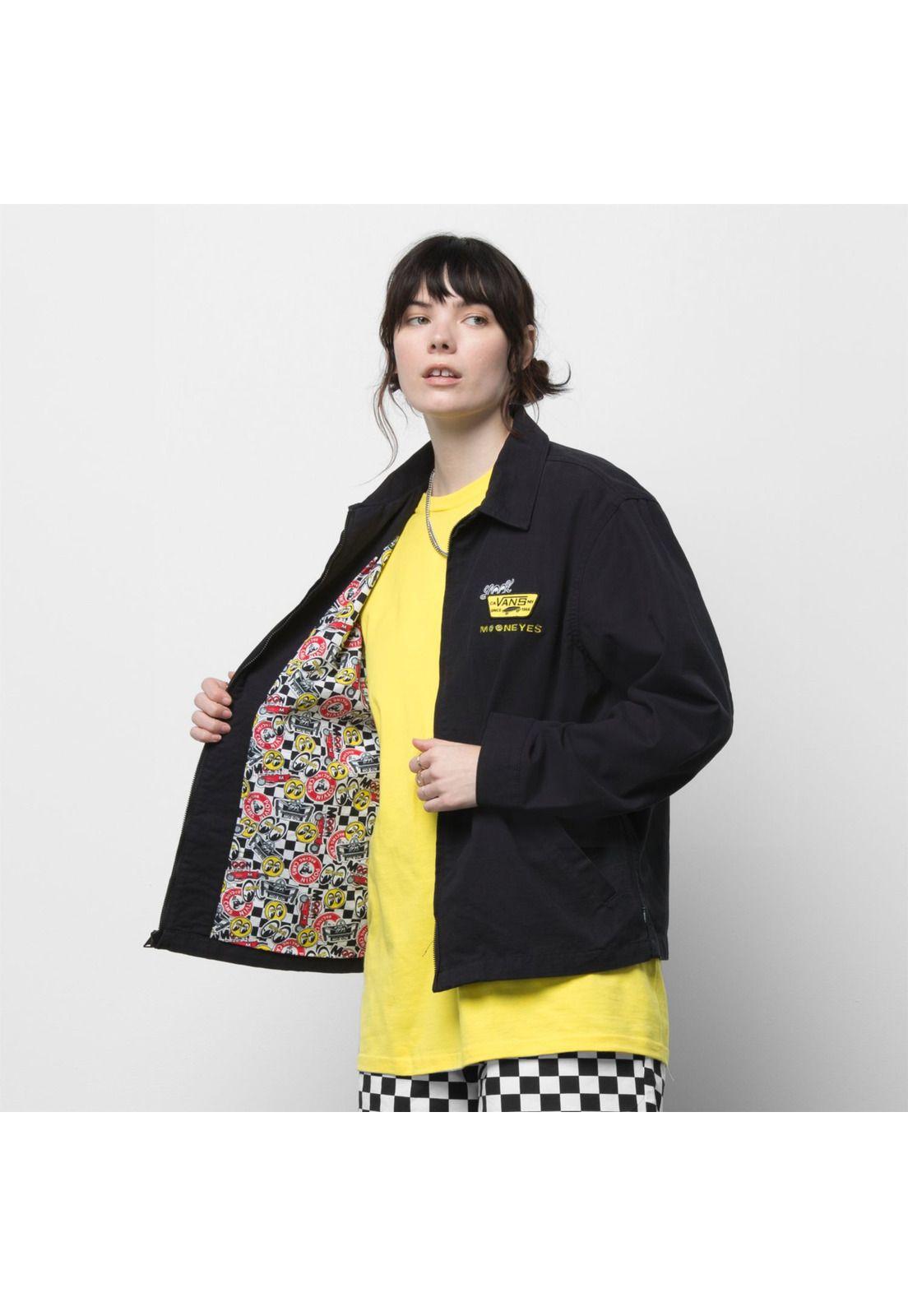 Chaqueta Mooneyes Jacket Negro Hombre-6