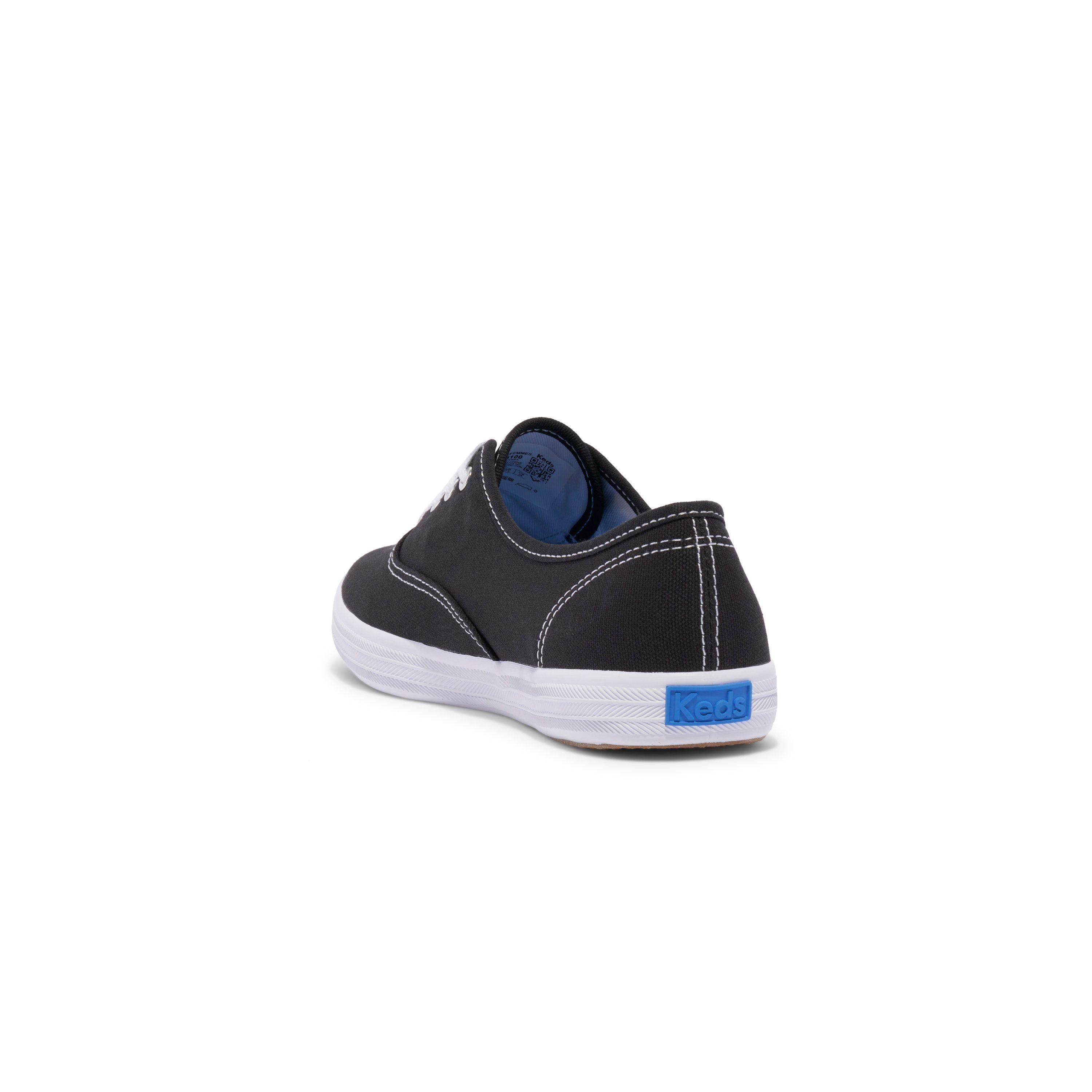 Zapatilla Mujer Champion Canvas Negra-3