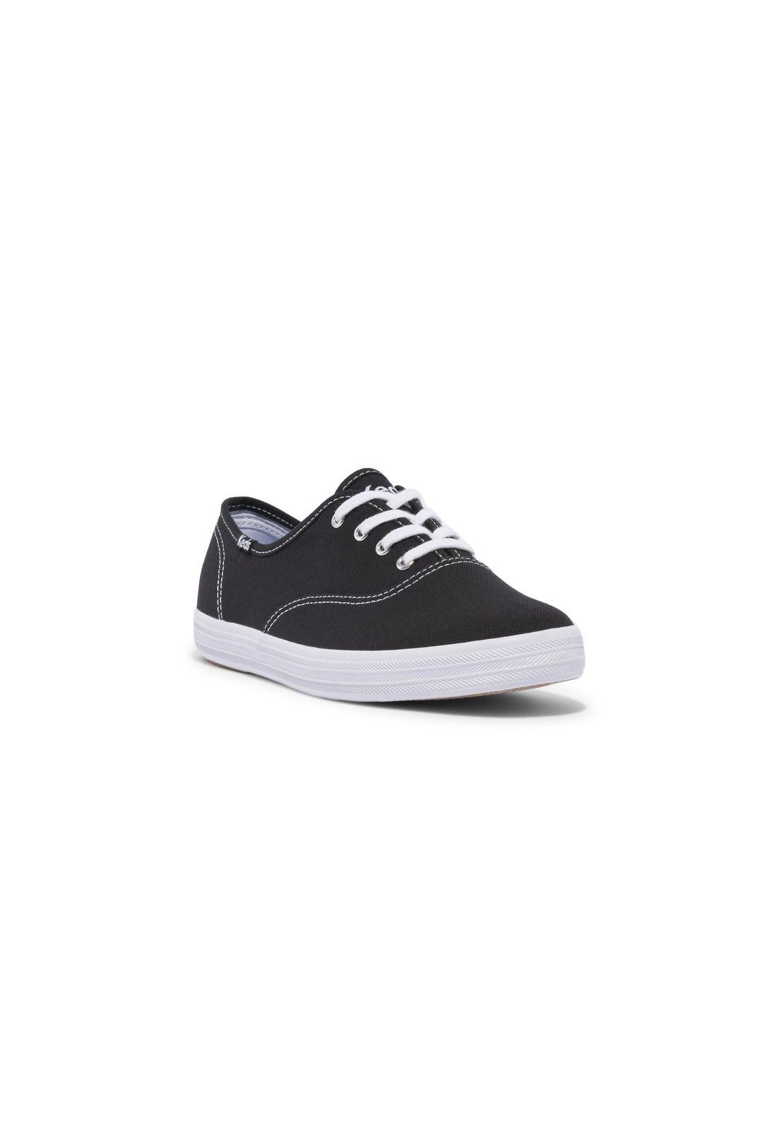 Zapatilla Mujer Champion Canvas Negra-5