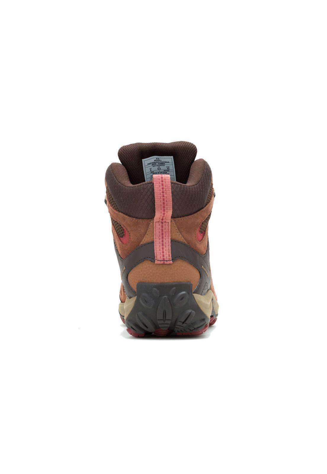 Botín impermeable Hombre Crosslander3 WP Marrón-4