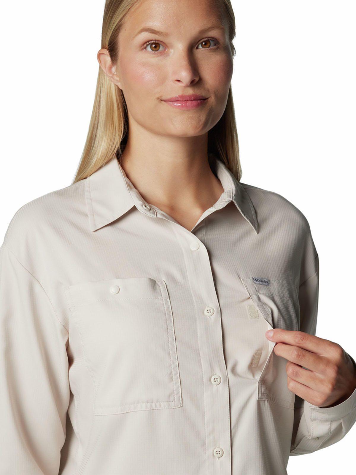 Blusa Mujer Silver Ridge Utility Beige-3