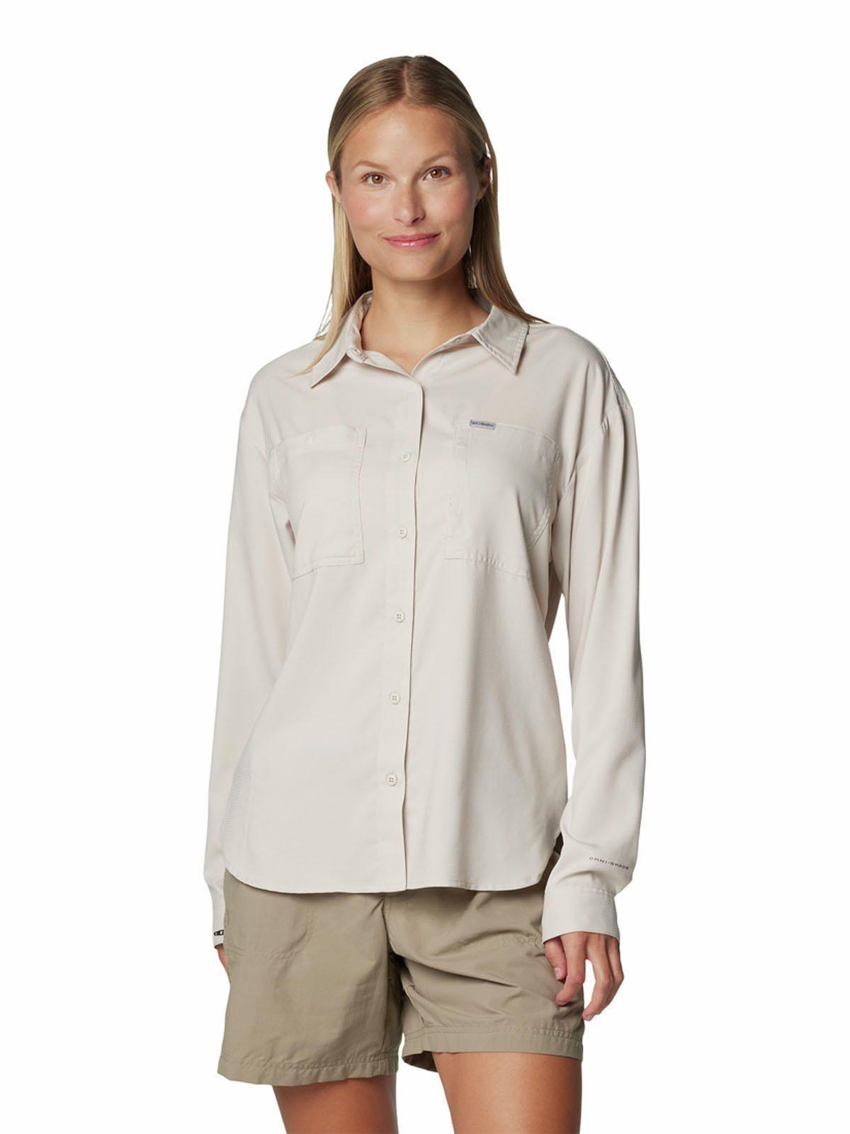 Blusa Mujer Silver Ridge Utility Beige-0