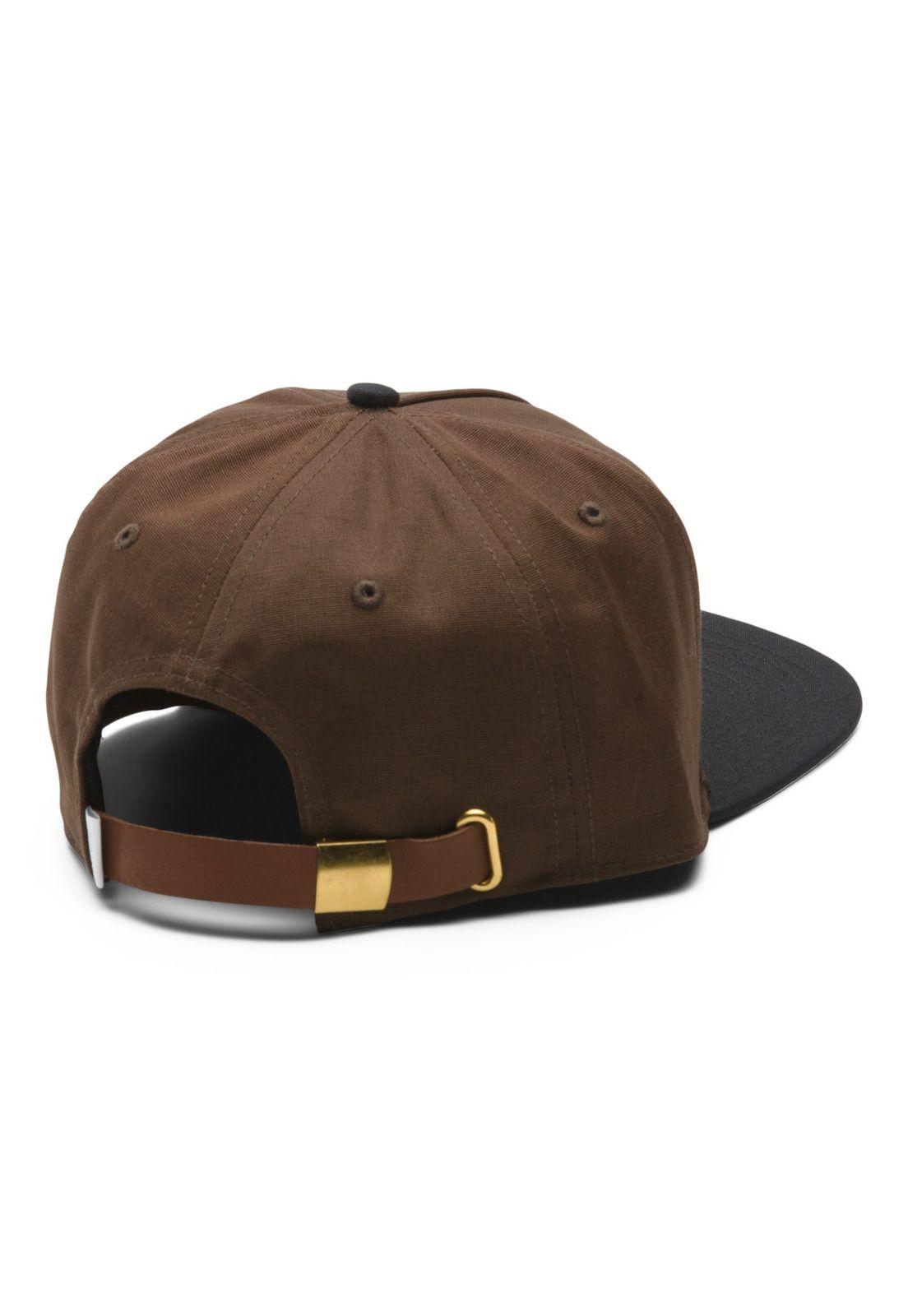 Jockey Elevated Snapback Café Hombre-3