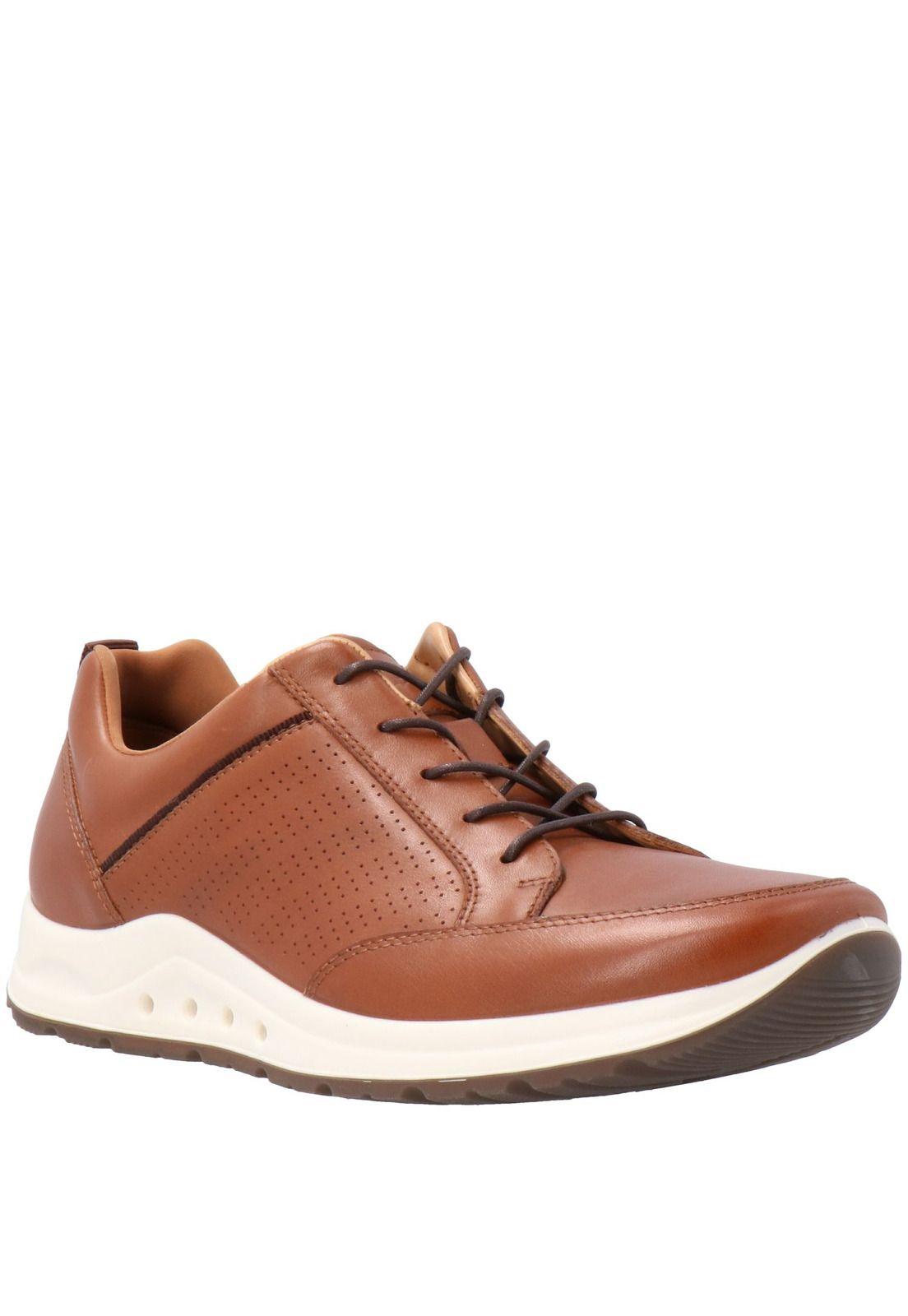 Zapatilla Cuero Hombre Virat Café-0