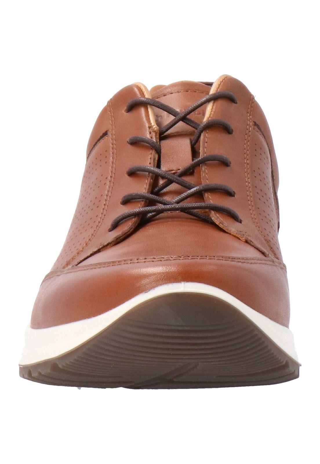 Zapatilla Cuero Hombre Virat Café-2