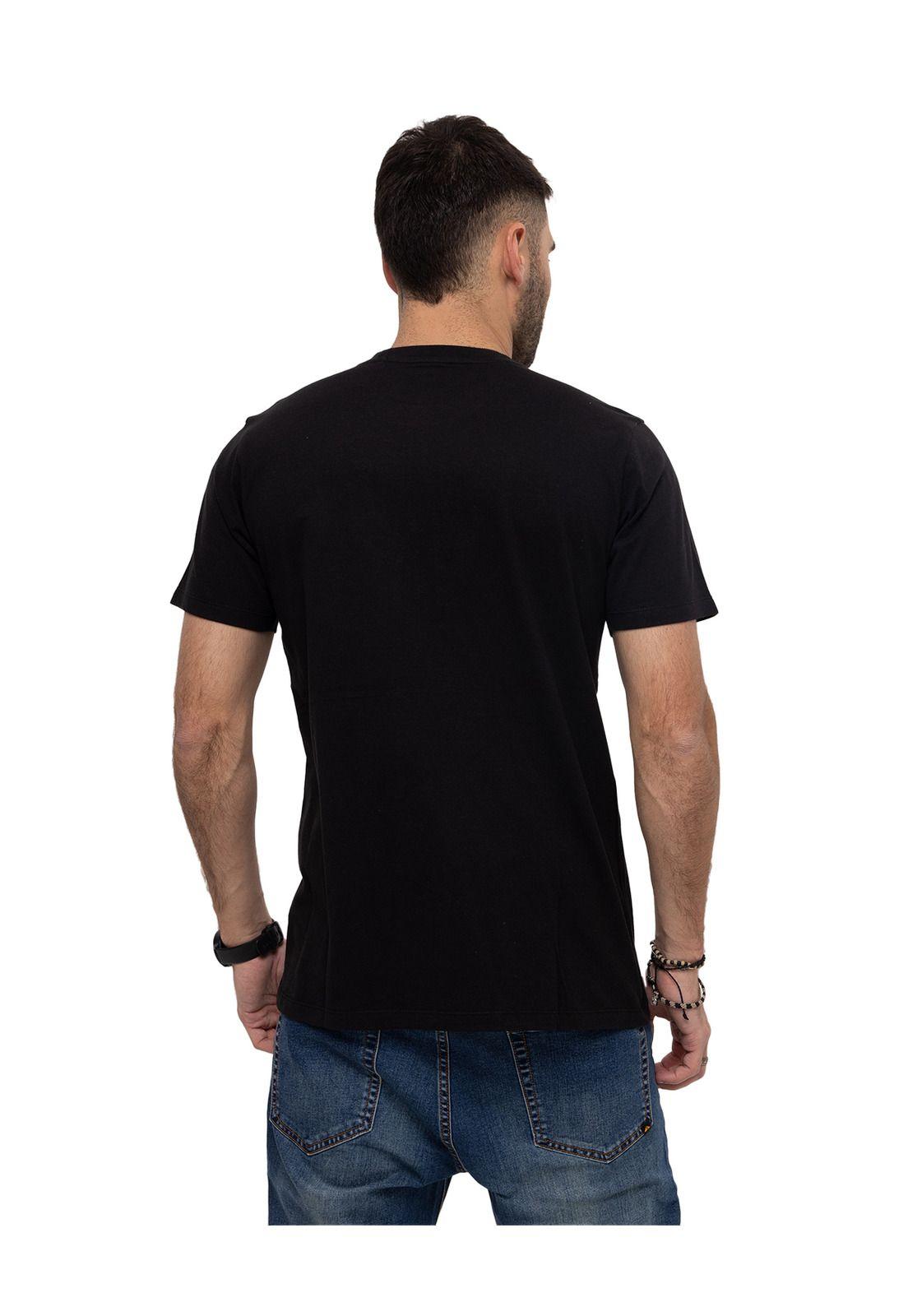 Polera M/C Advanced Reflective Negro Hombre-4
