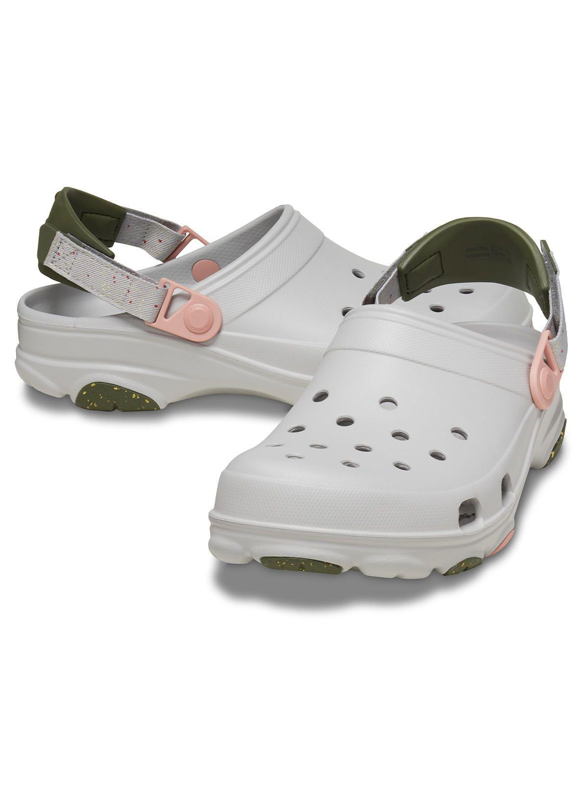 Zueco Crocs Hombre All Terrain Clog Atm Gris-3