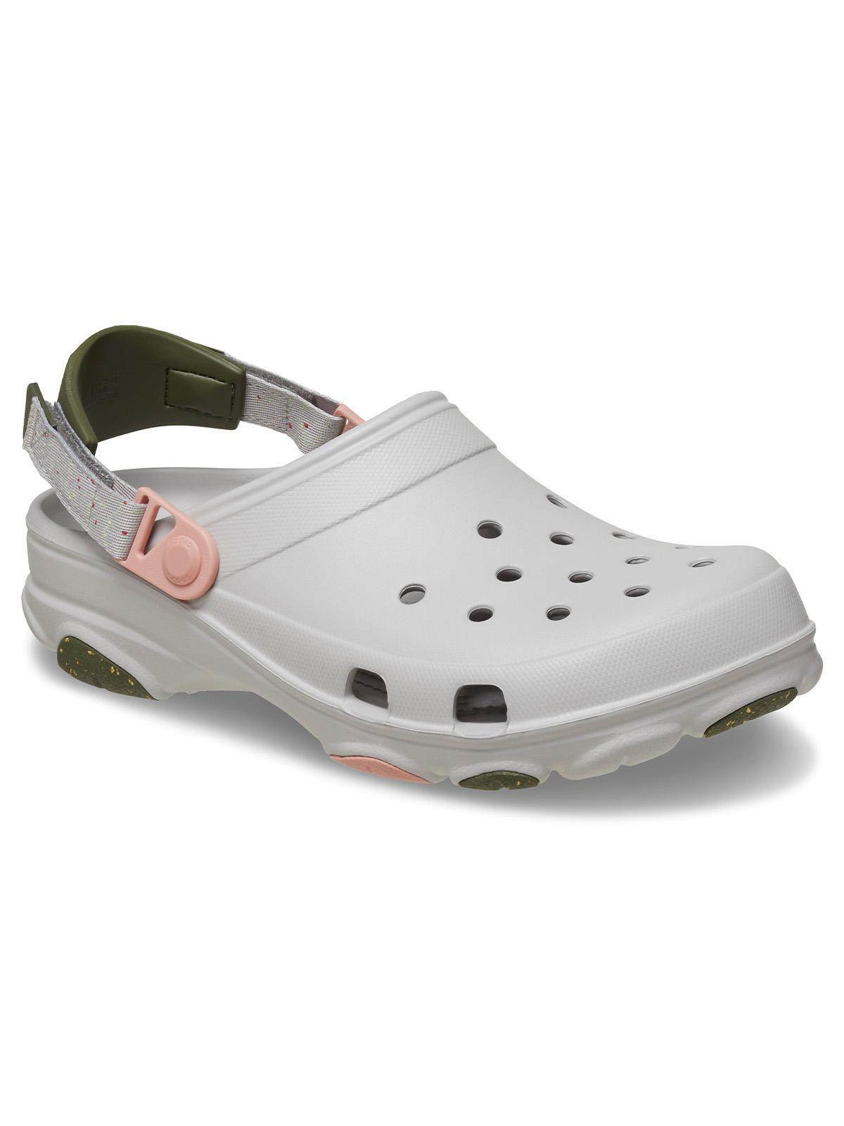 Zueco Crocs Hombre All Terrain Clog Atm Gris-6