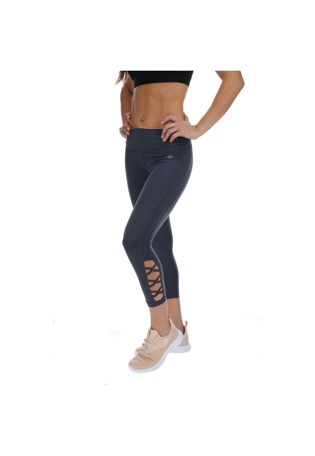 Calza Ankle Legg Mira Gris-1