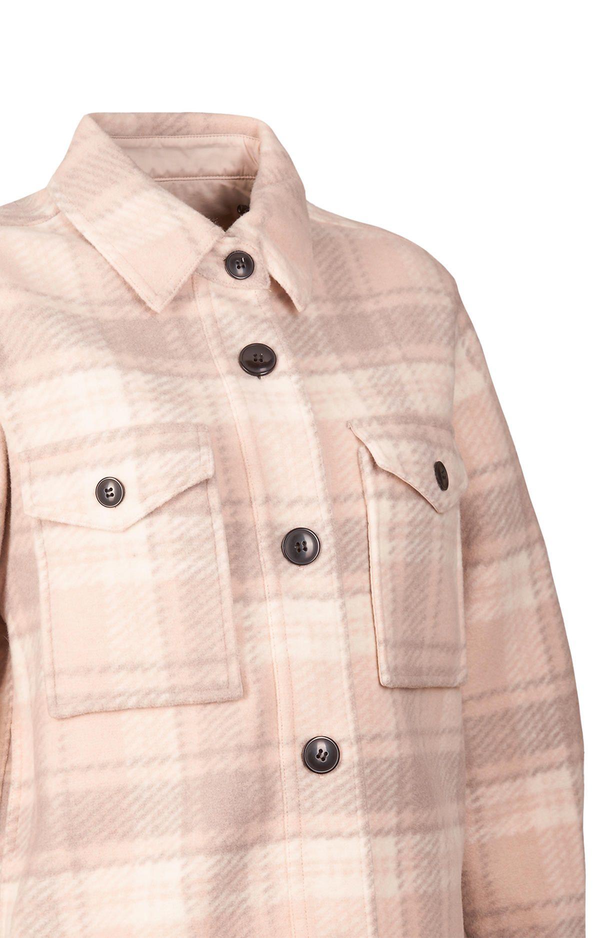 Chaqueta Lana Mujer Begonia Beige/Crudo-3