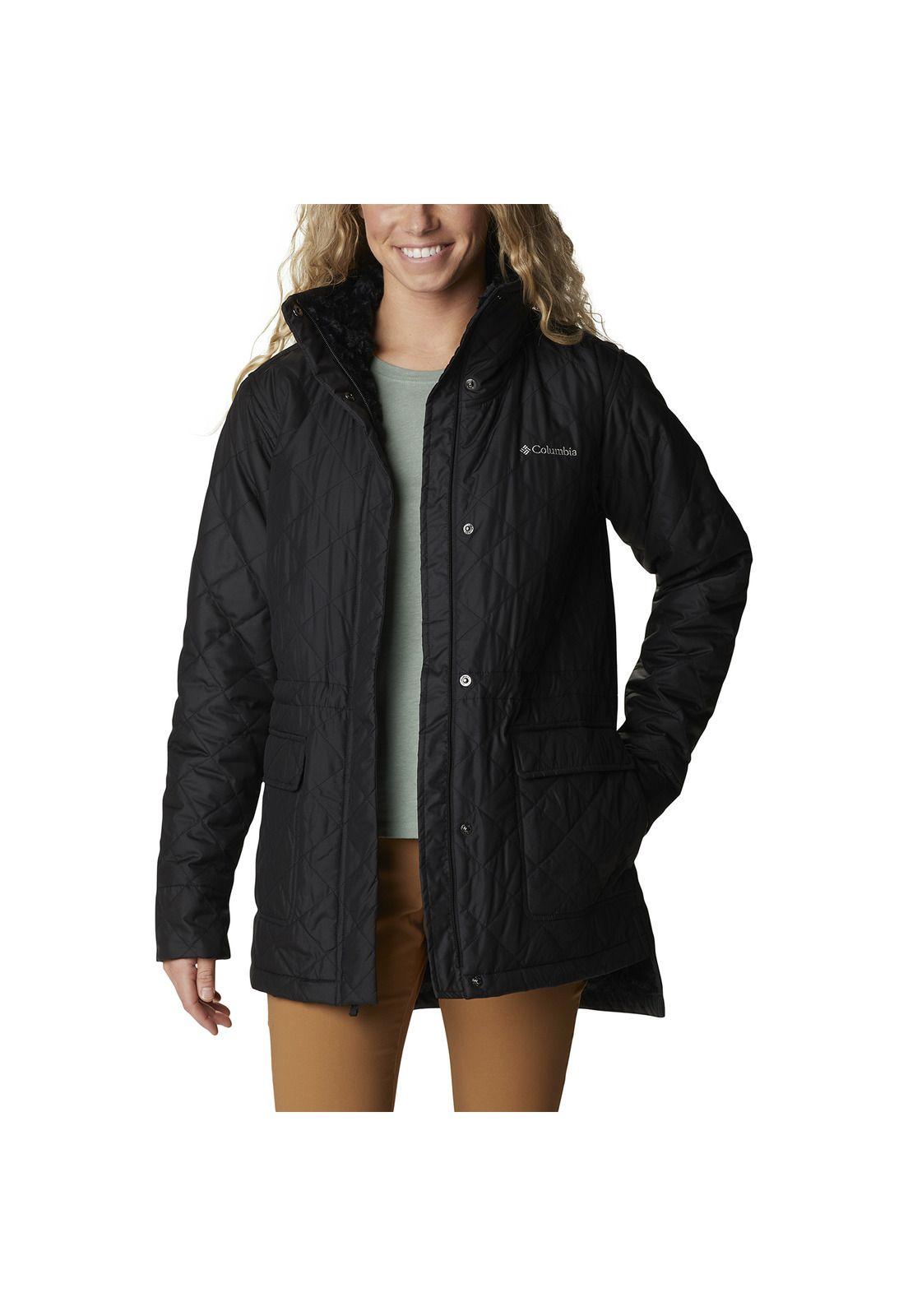 Chaqueta Mujer Copper Crest Novelty Negro-0