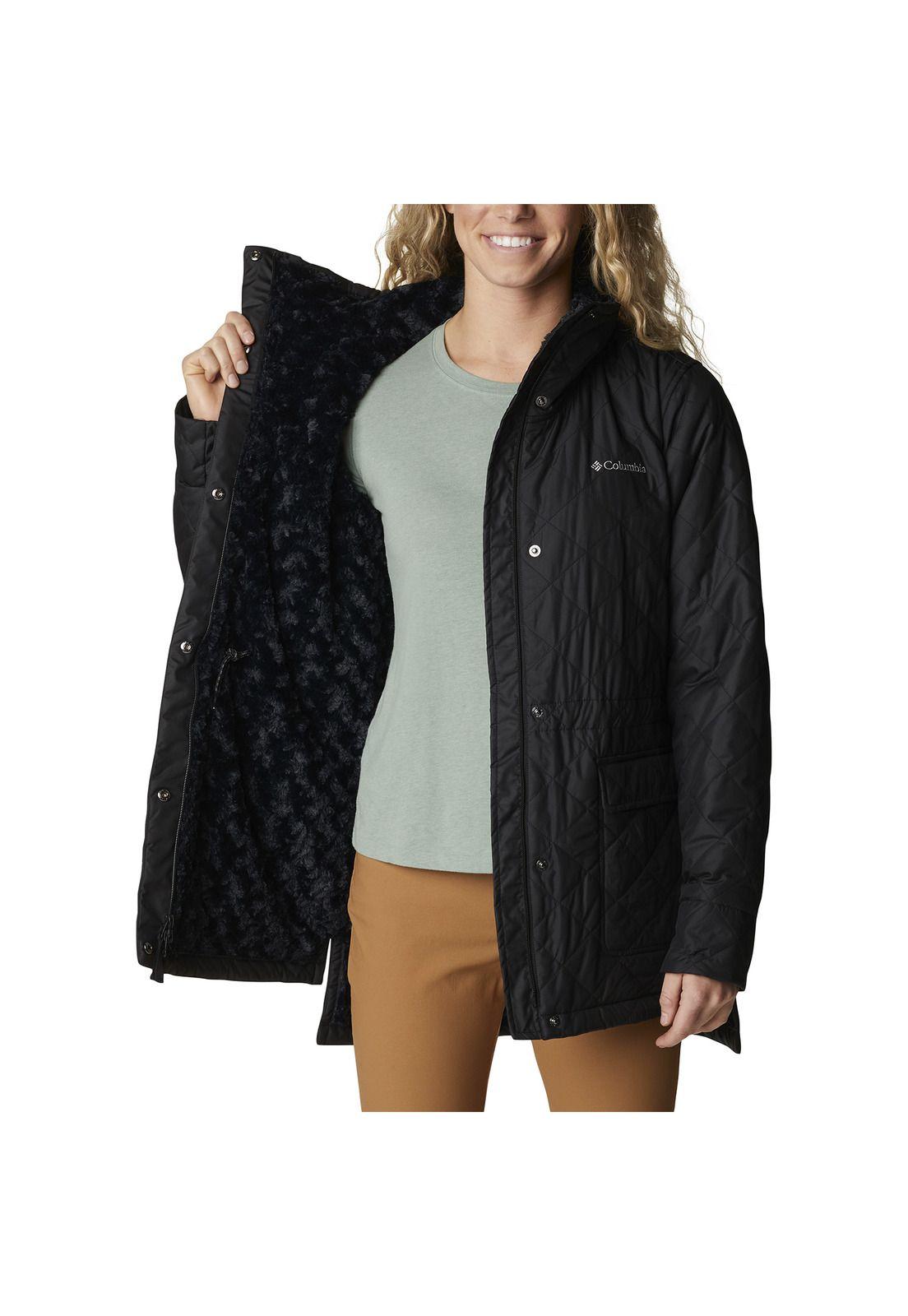 Chaqueta Mujer Copper Crest Novelty Negro-3