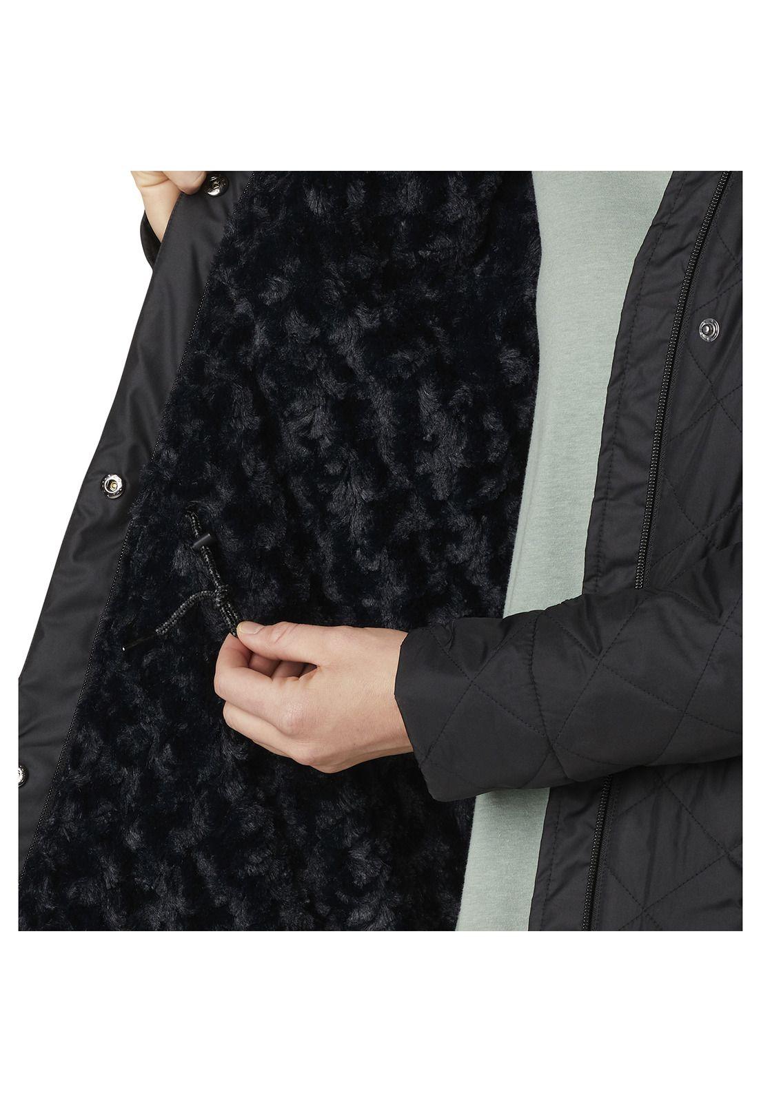 Chaqueta Mujer Copper Crest Novelty Negro-4