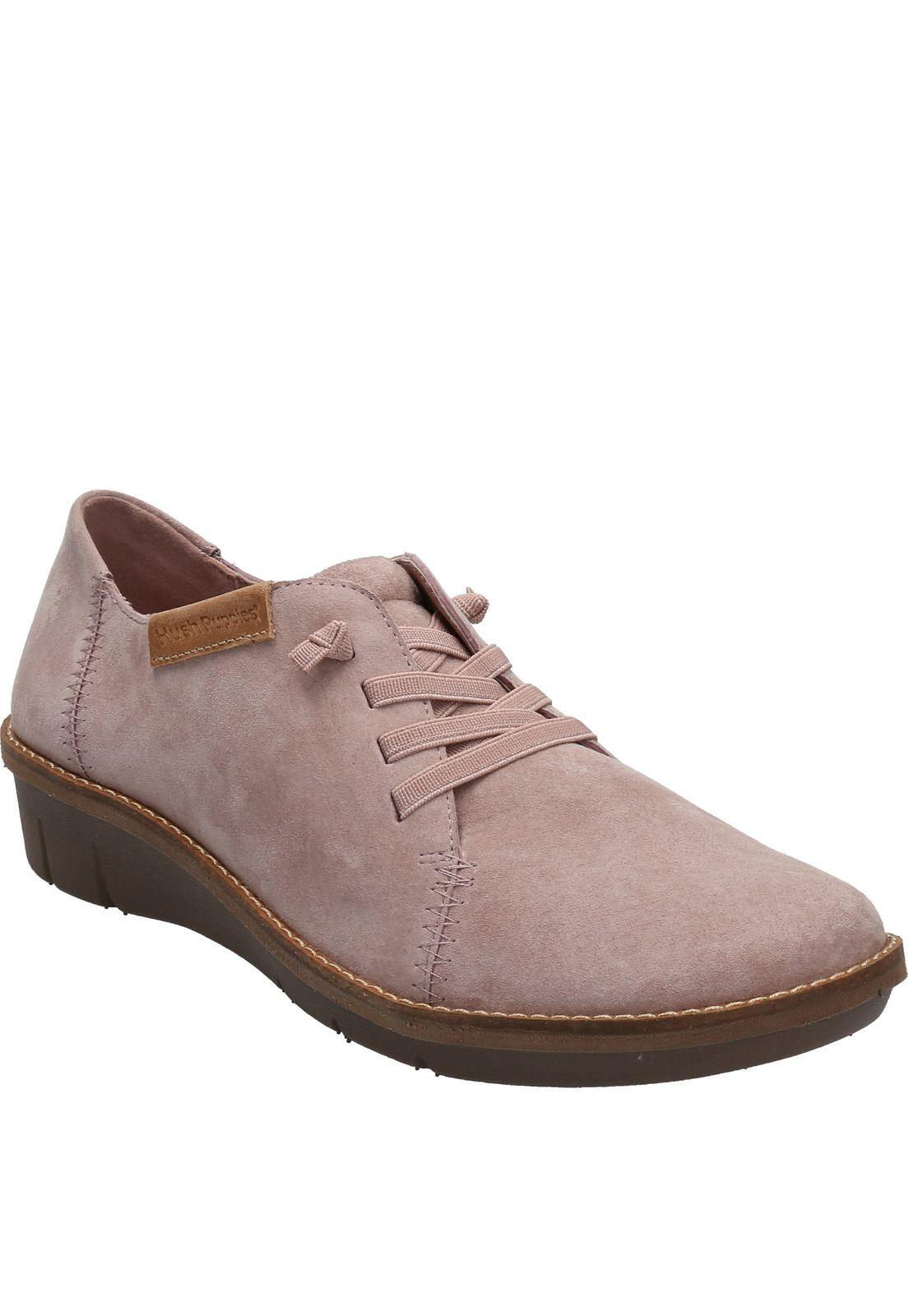Zapato Cuero Mujer Aura Rosado-0
