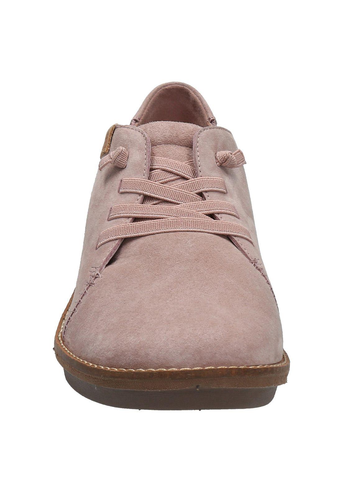 Zapato Cuero Mujer Aura Rosado-2