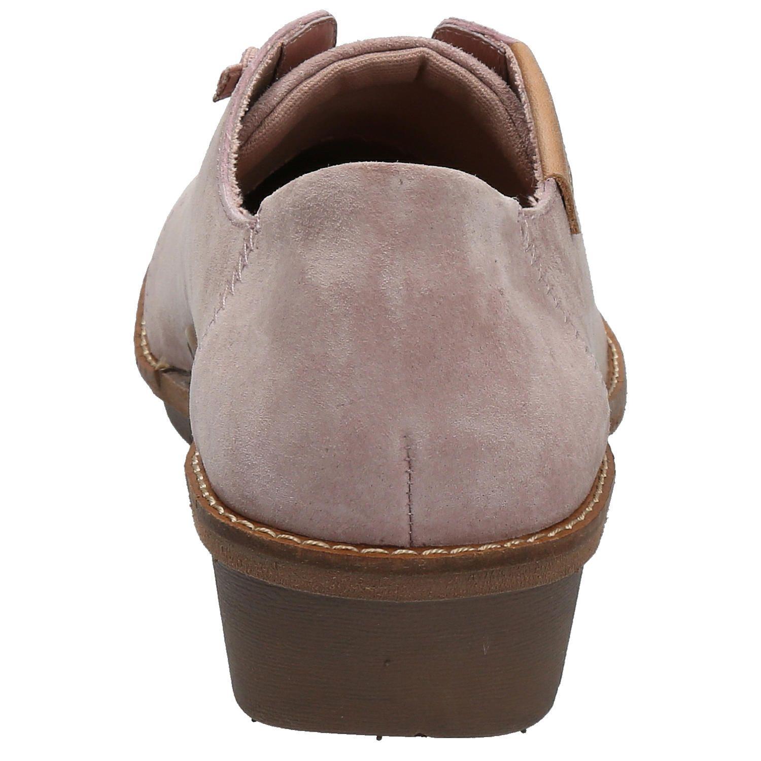 Zapato Cuero Mujer Aura Rosado-5