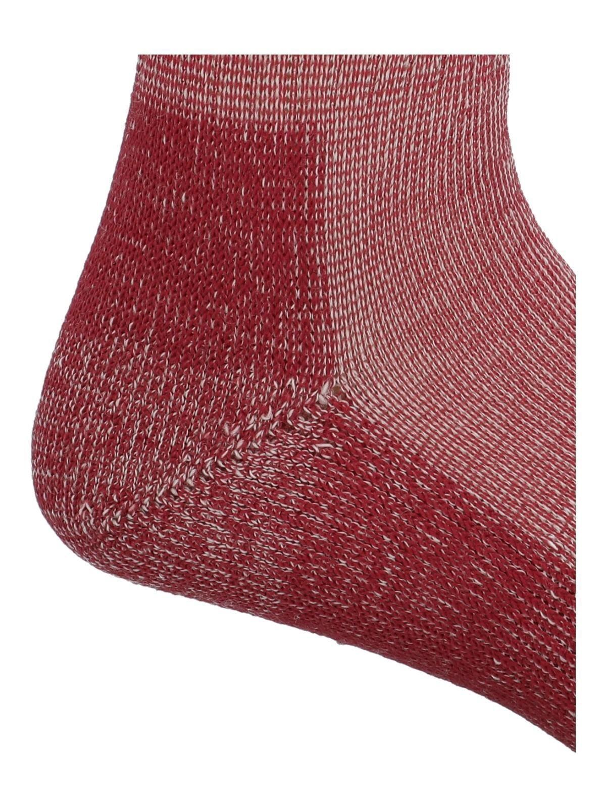 Calcetín Bambú Mujer Wl Heavy Tiss Rojo-1