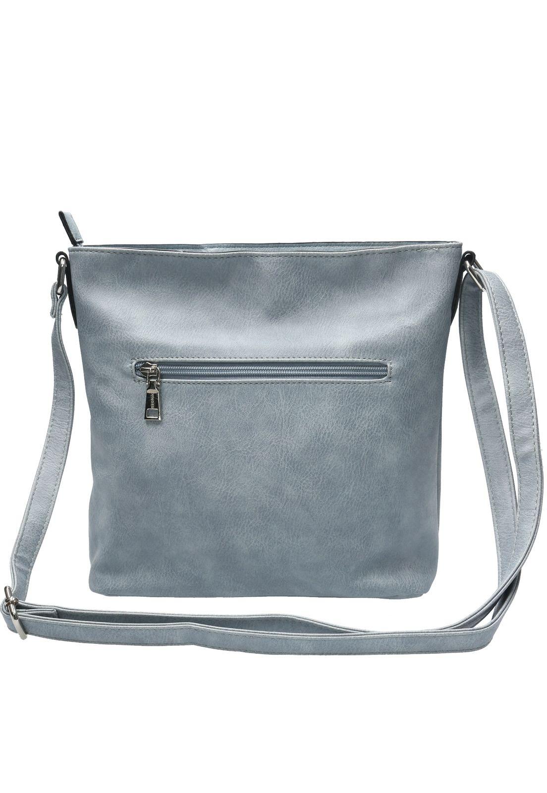 Cartera Mujer Jeli Cross Azul-2