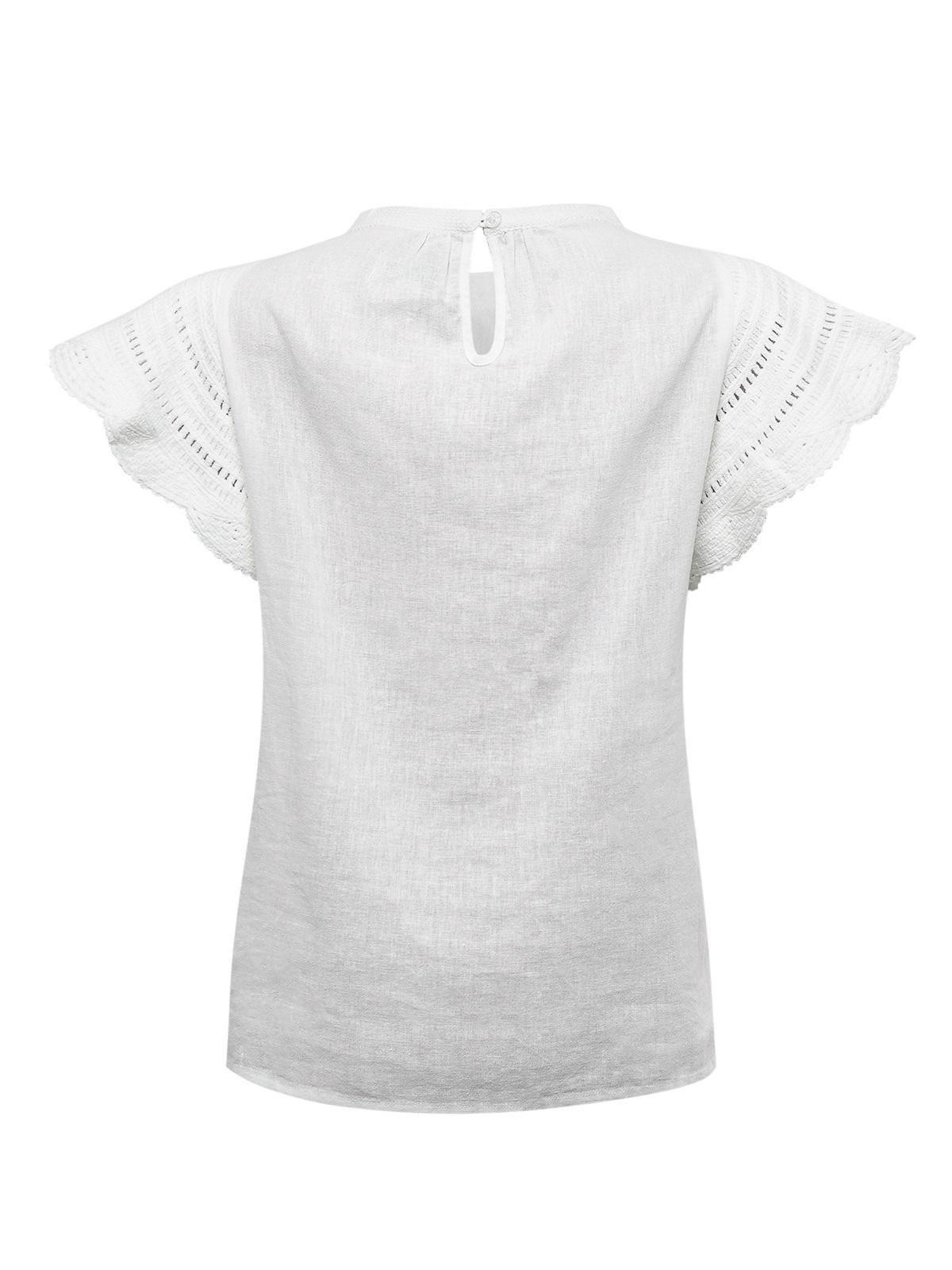 Blusa Algodón Orgánico Mujer Filka Blanco -1