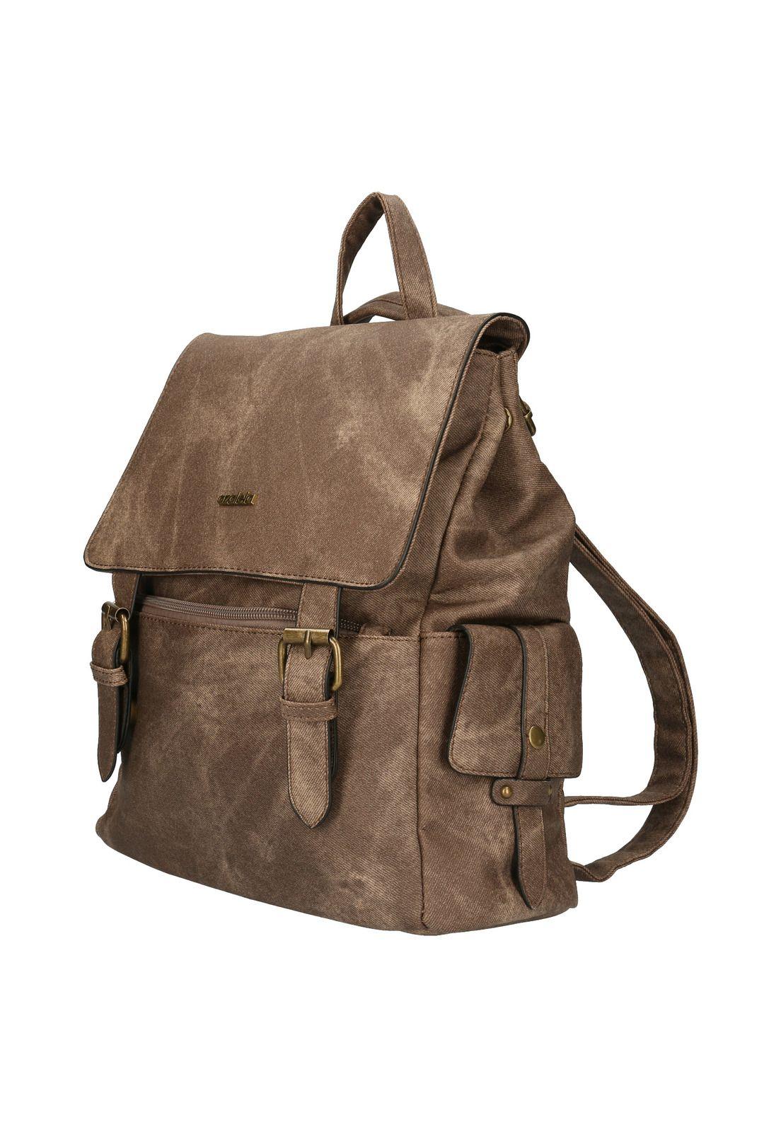 Mochila Mujer Rexi Backbag Café-1