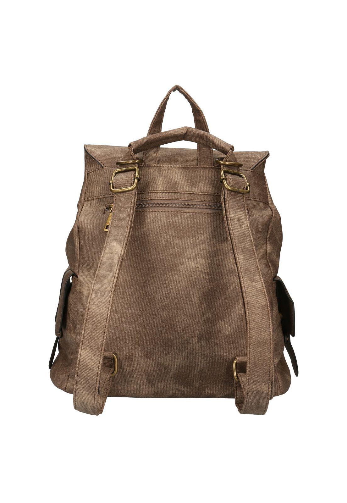 Mochila Mujer Rexi Backbag Café-2