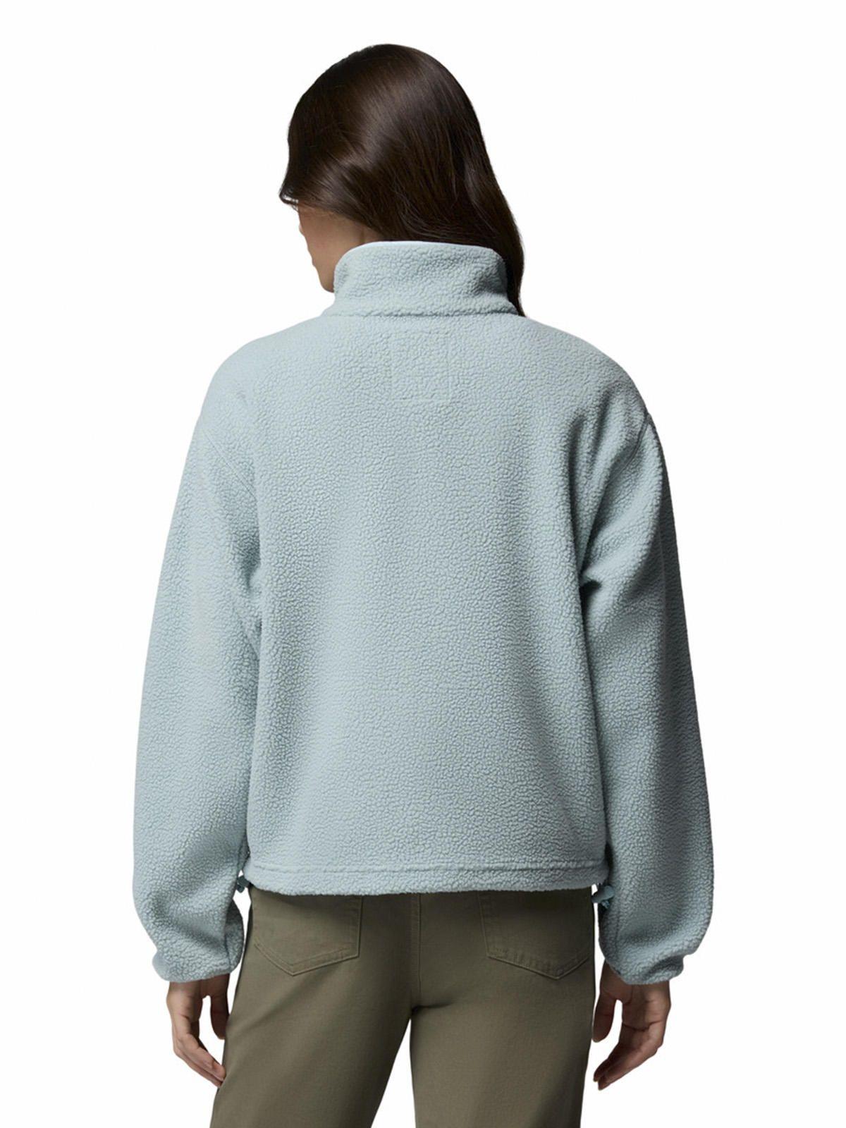 Polar Mujer Helvetia II Cropped Half Snap Azul-4