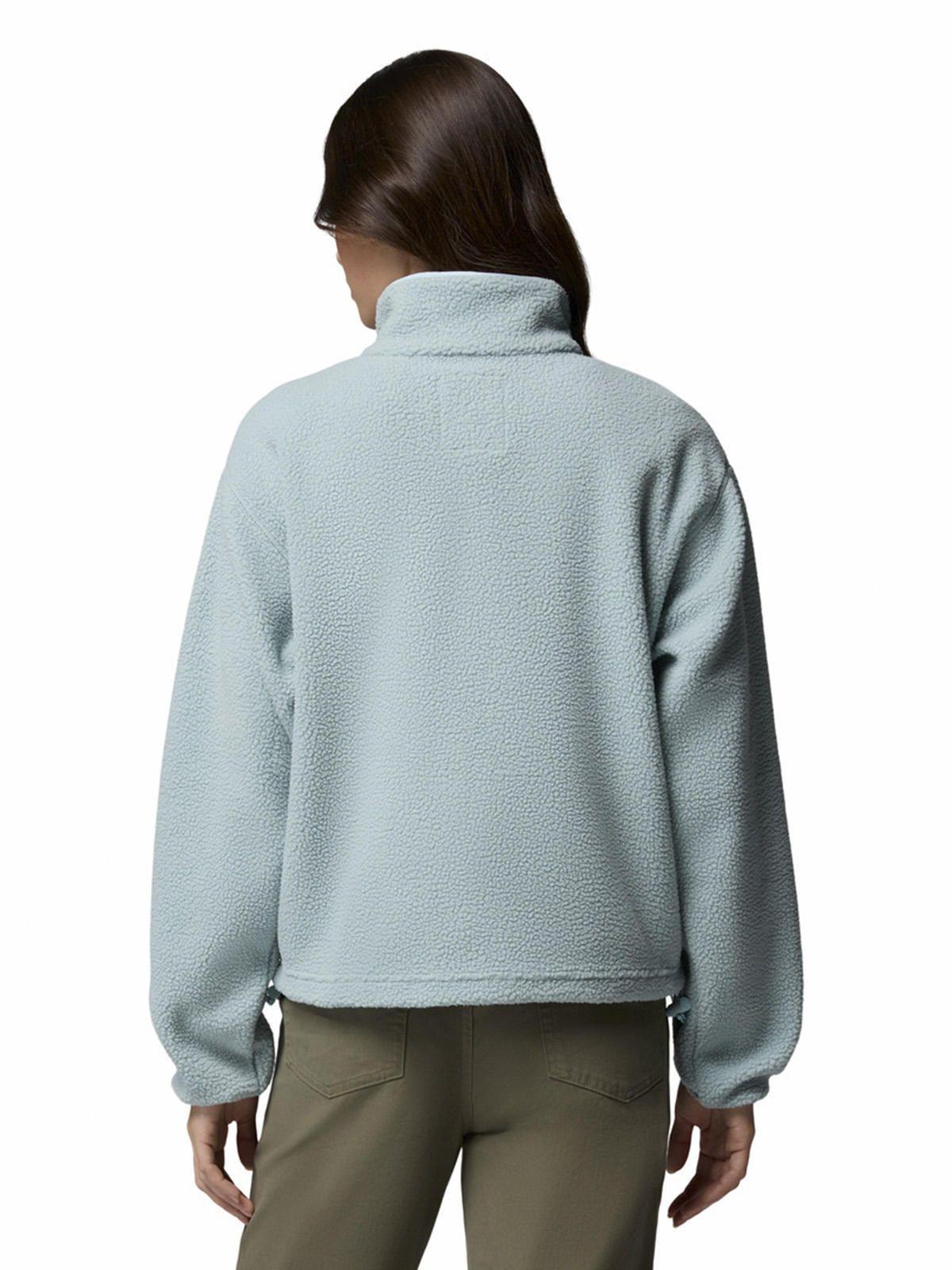 Polar Mujer Helvetia II Cropped Half Snap Azul-4