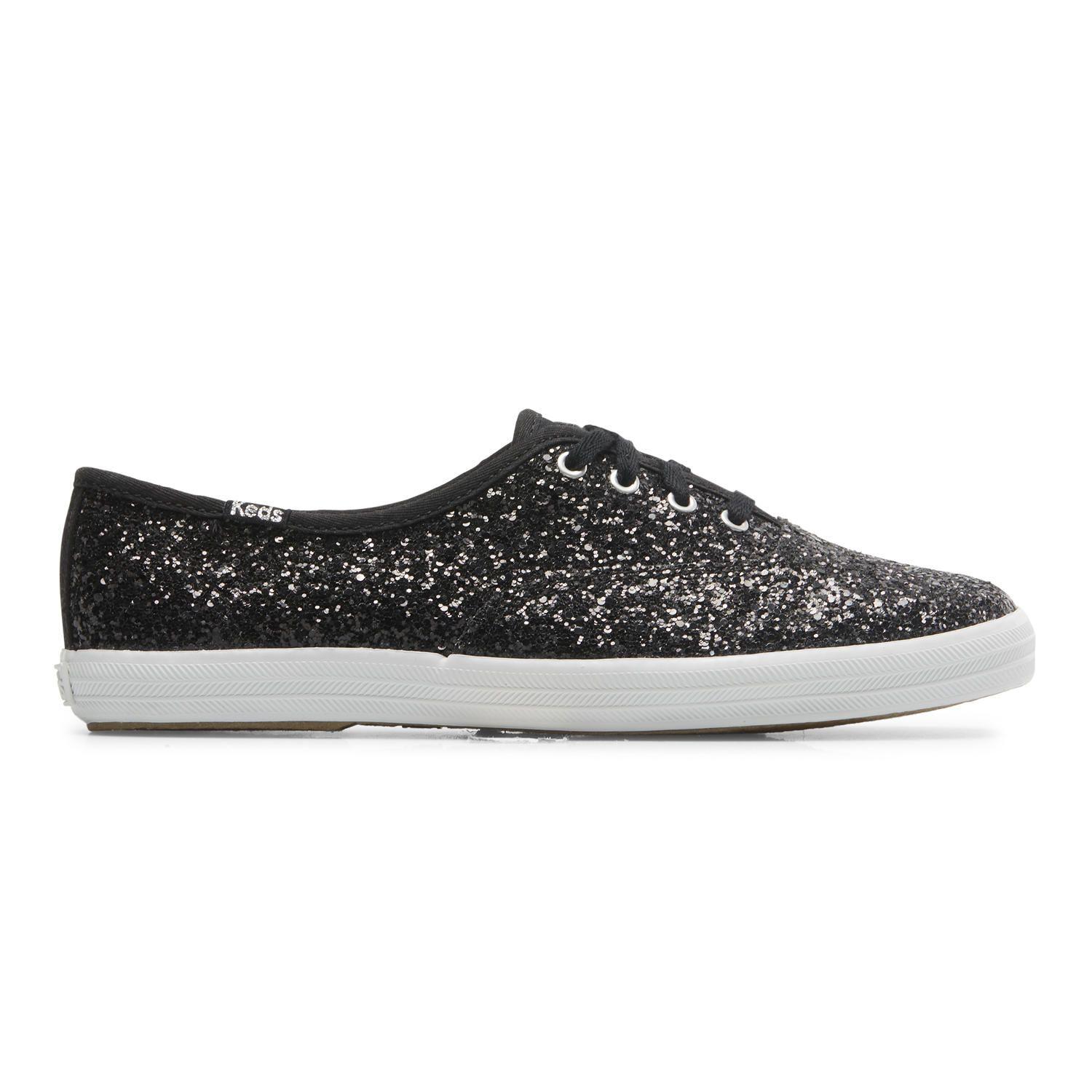 Zapatilla Casual Mujer Champion Glitter Negro-0