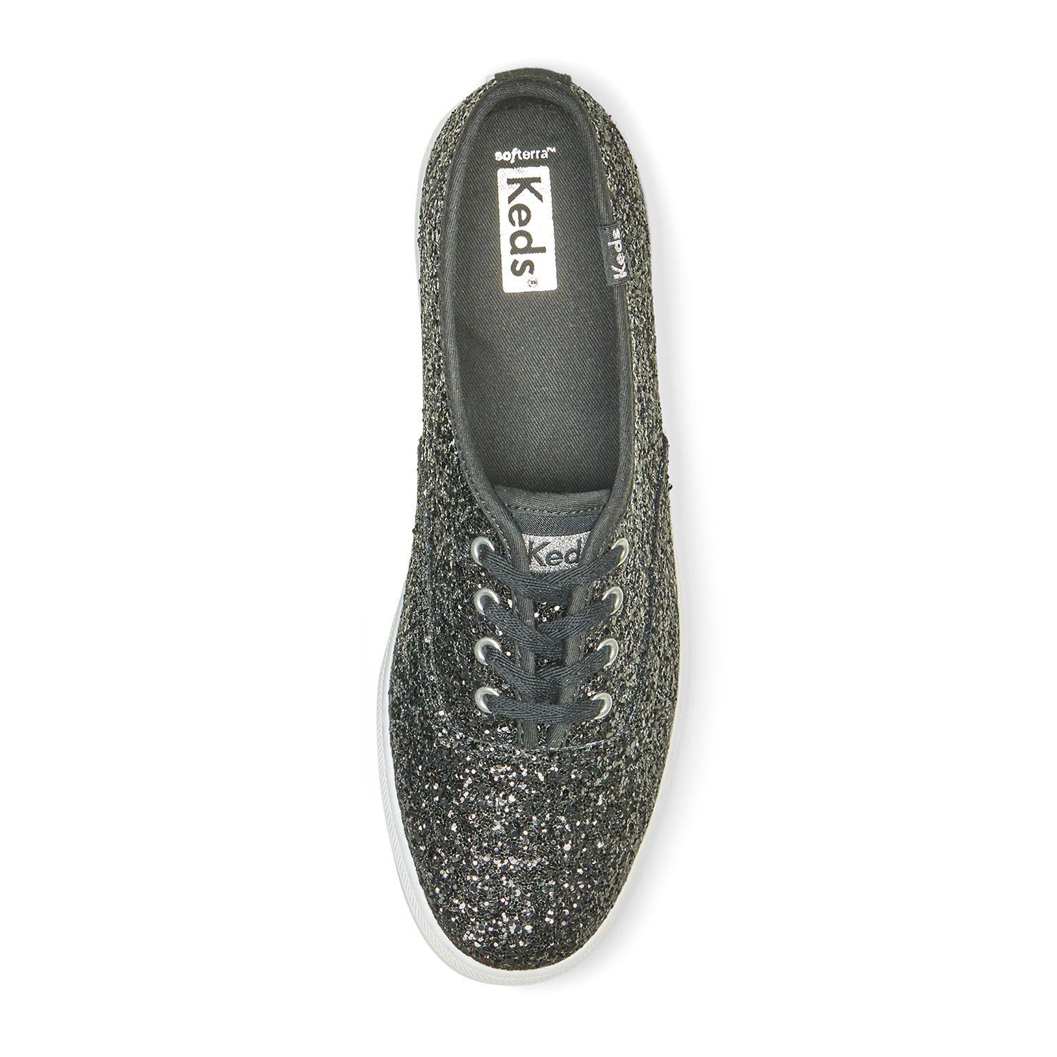 Zapatilla Casual Mujer Champion Glitter Negro-3