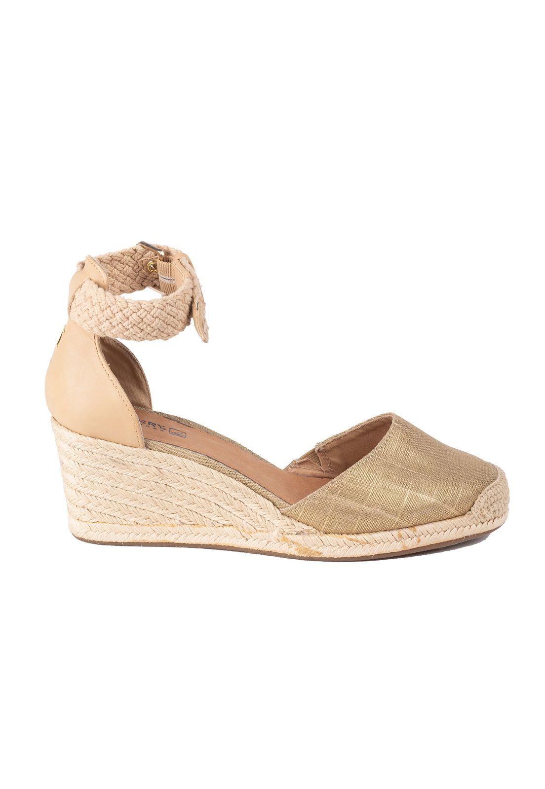 Sandalia Valencia Dorado Mujer Sperry-0