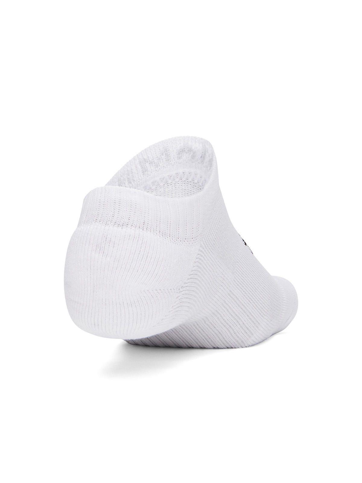 Calcetín Performance Cotton No-Show Blanco Unisex-1