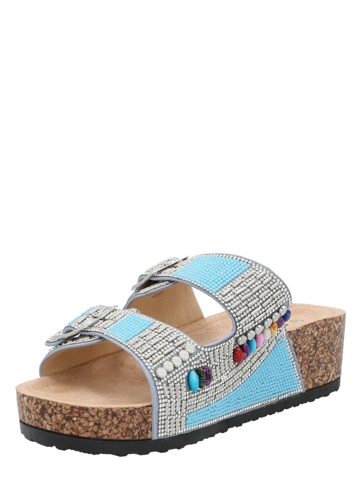 Sandalia Mujer Arabela Denim-4