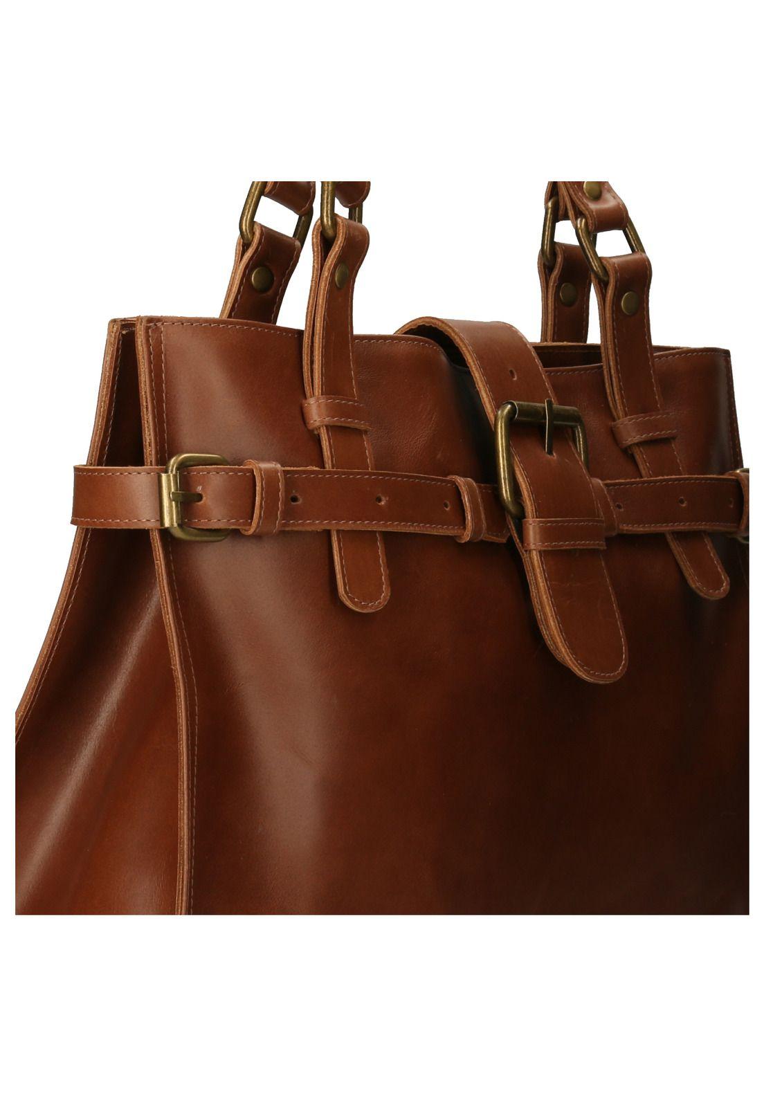 Cartera Cuero Mujer Nevillee Bag Café-3