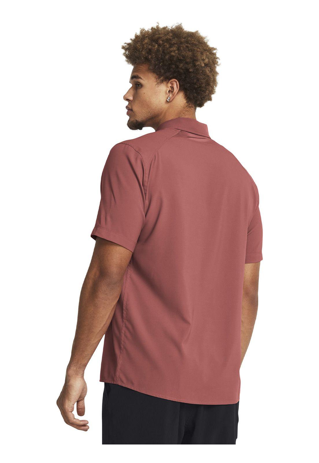 Polera UA Drift Tide 2.0 hombre Rojo-1