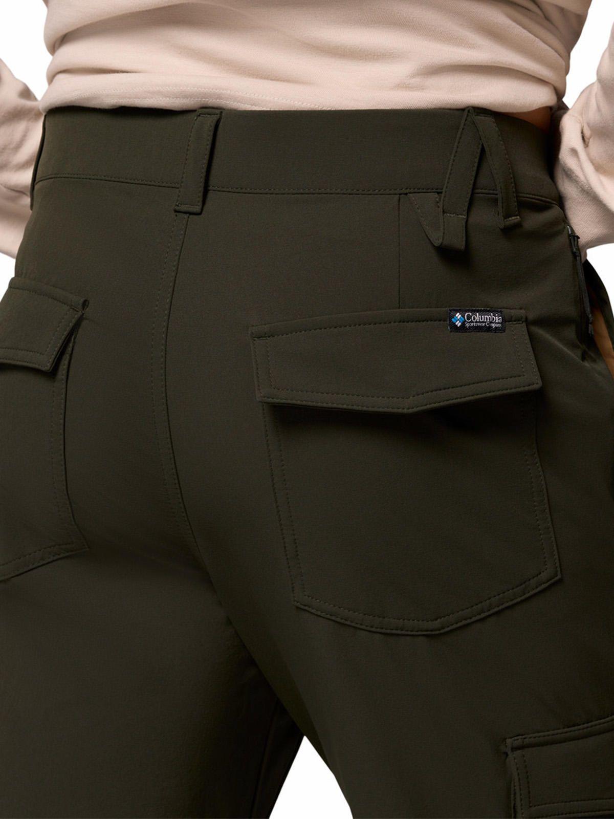Pantalón Hombre ROC Tech Cargo Verde-5