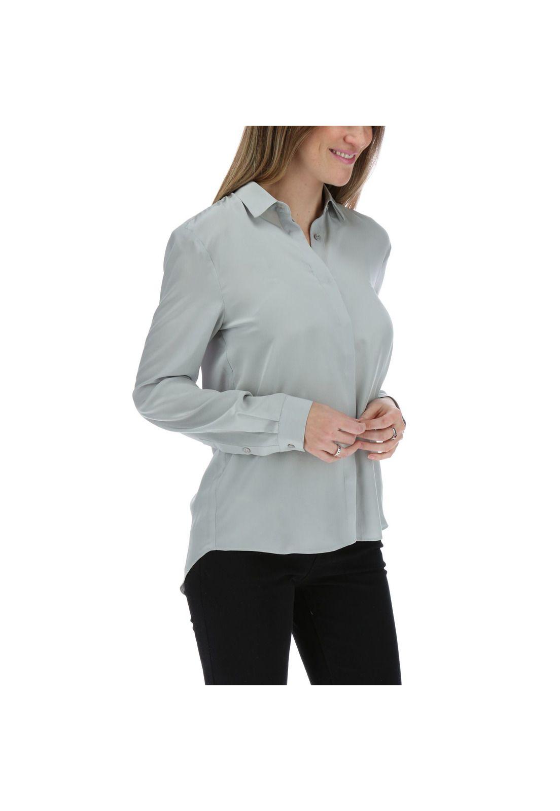 Blusa Manga Larga Mujer Belisa Gris-3