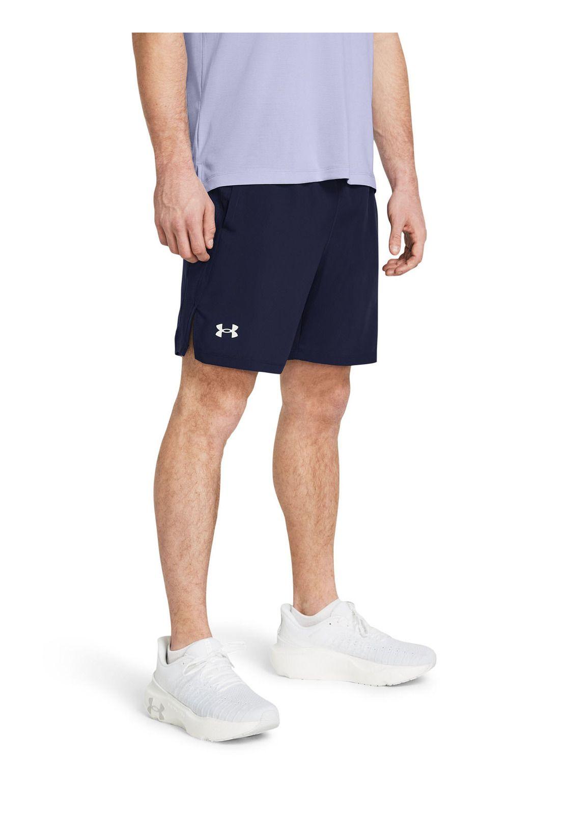 Shorts UA Launch de 7" para hombre Marino-3