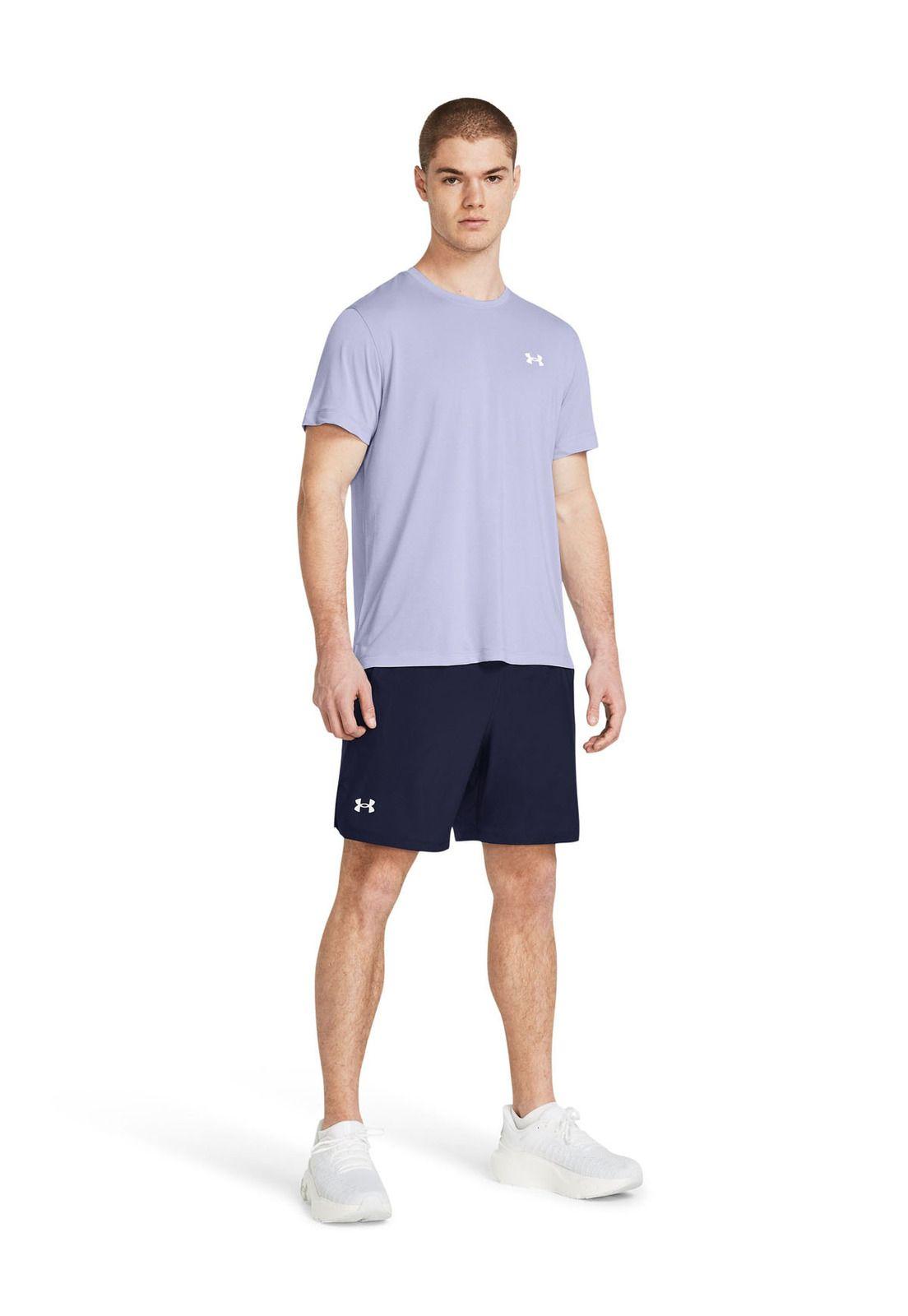 Shorts UA Launch de 7" para hombre Marino-5