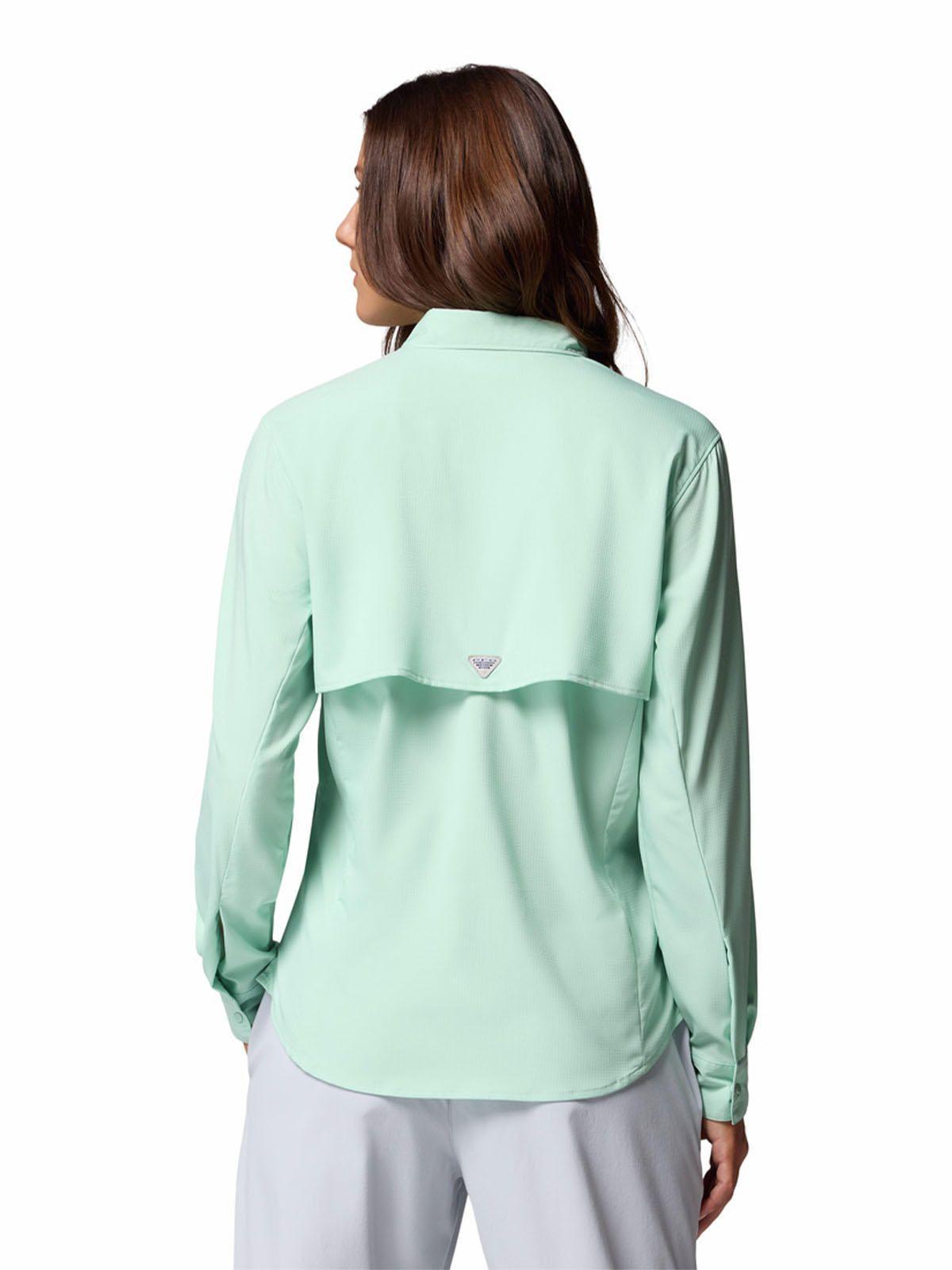 Blusa Manga Larga Mujer Tamiami II Celeste-4