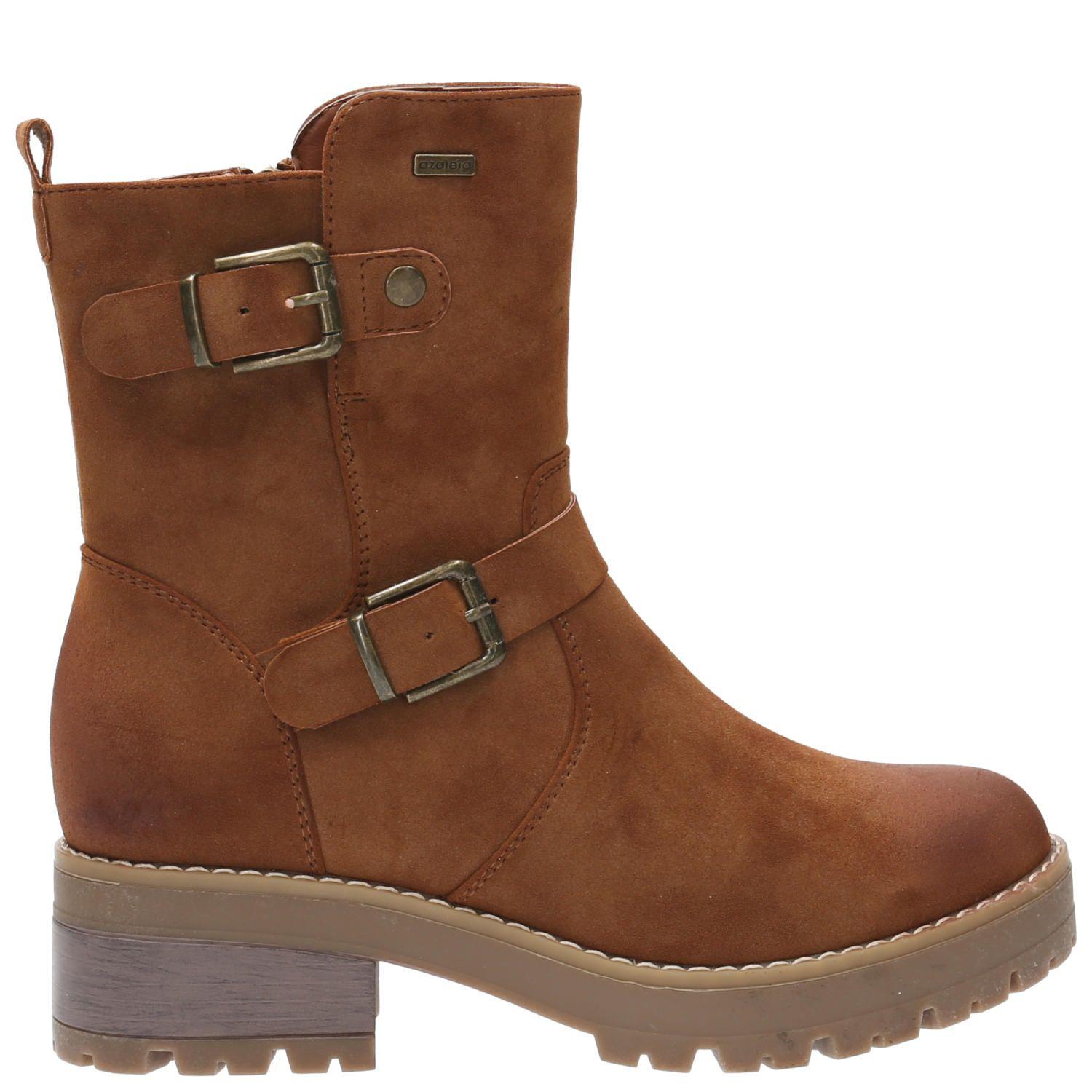 Botín Mujer Anzu Café-1