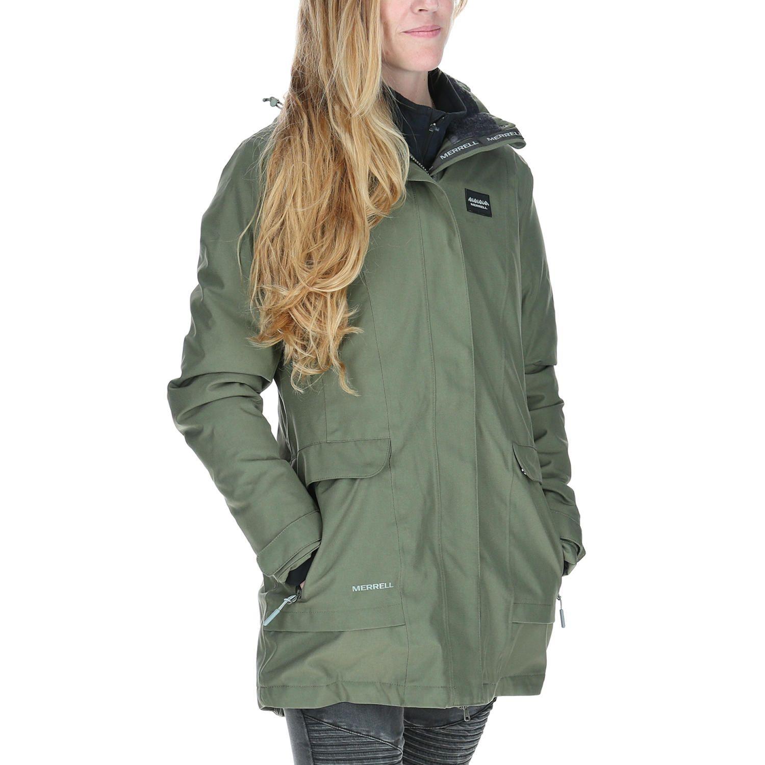 Chaqueta Mujer Padding Verde-1