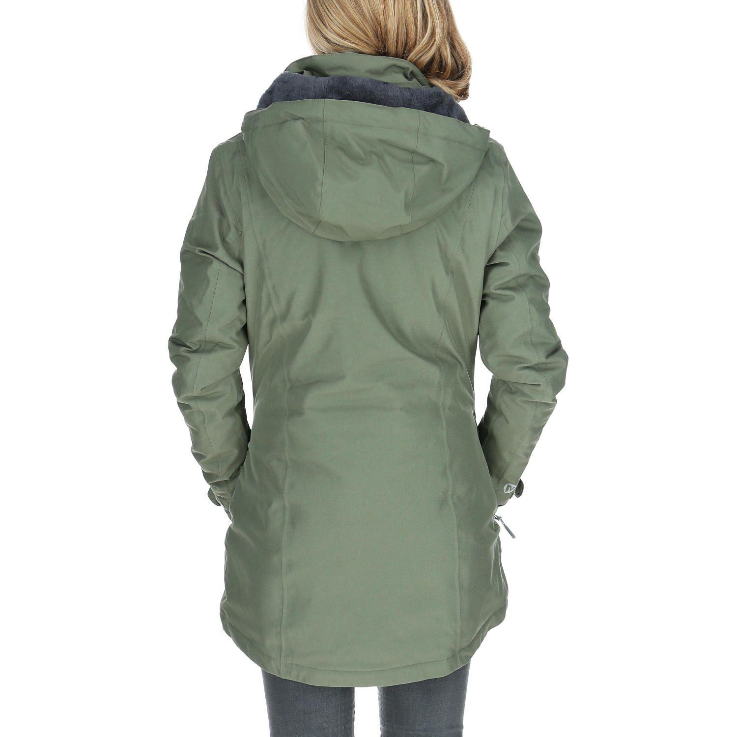 Chaqueta Mujer Padding Verde-3