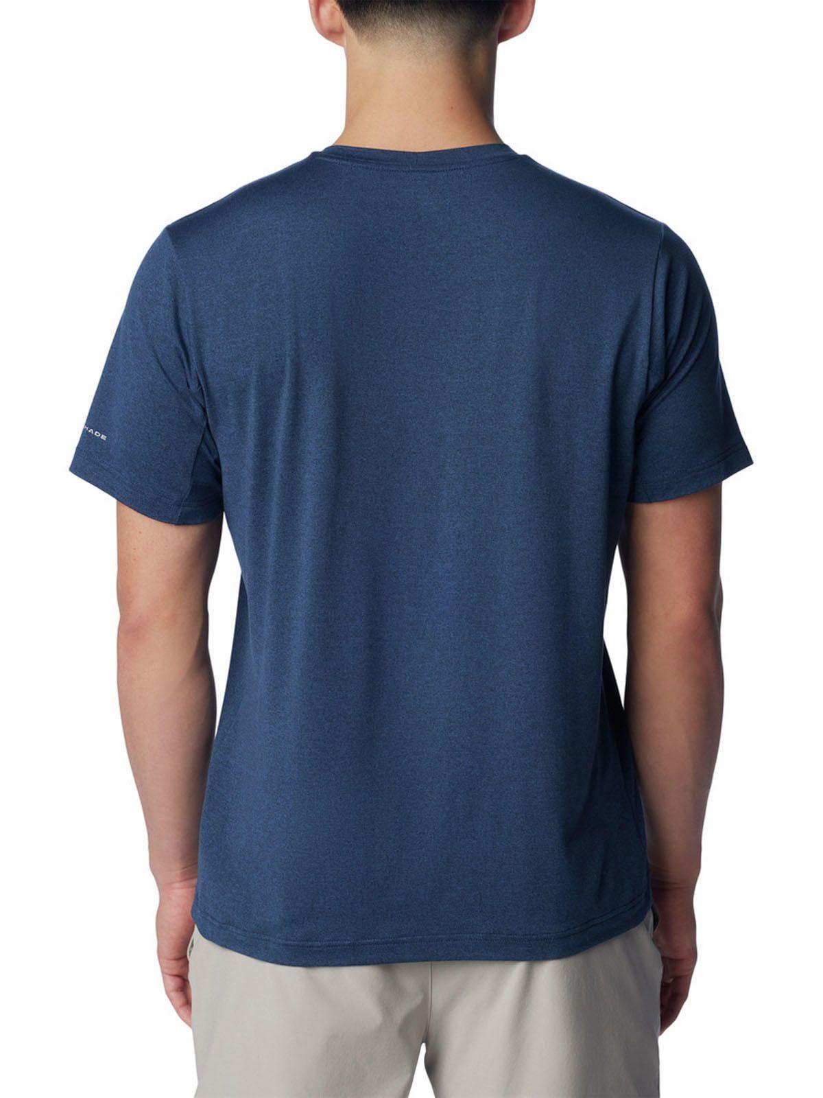 Polera Hombre Tech Trail Crew Neck Azul-5
